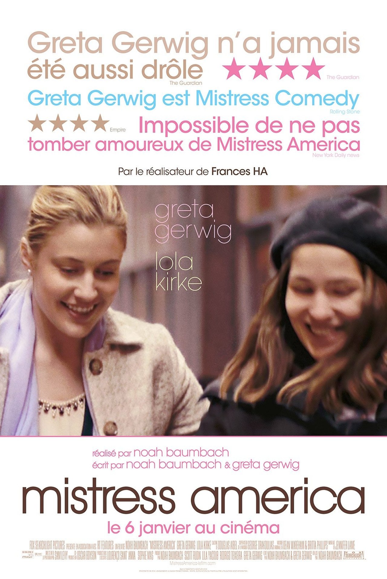 Mistress America poster