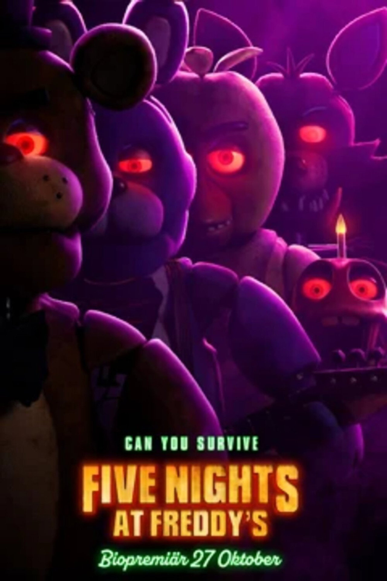 Five Nights at Freddy's filmaffisch
