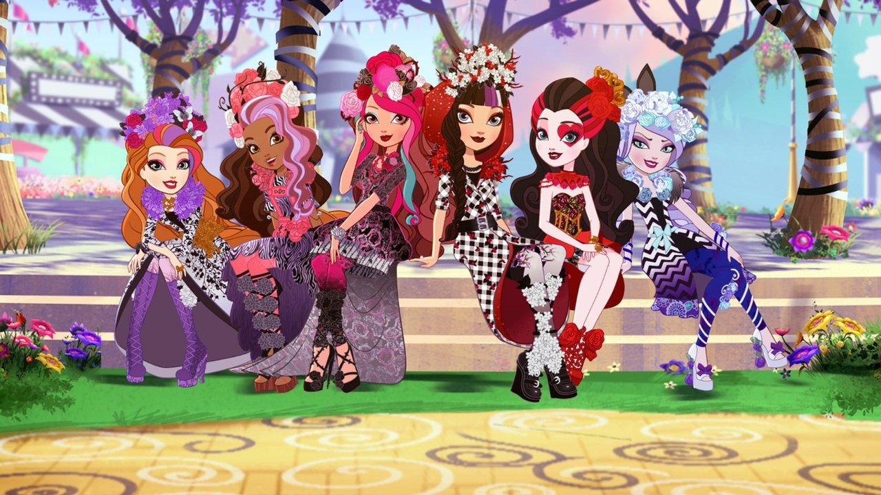 Ever After High: Spring Unsprung Backdrop Image