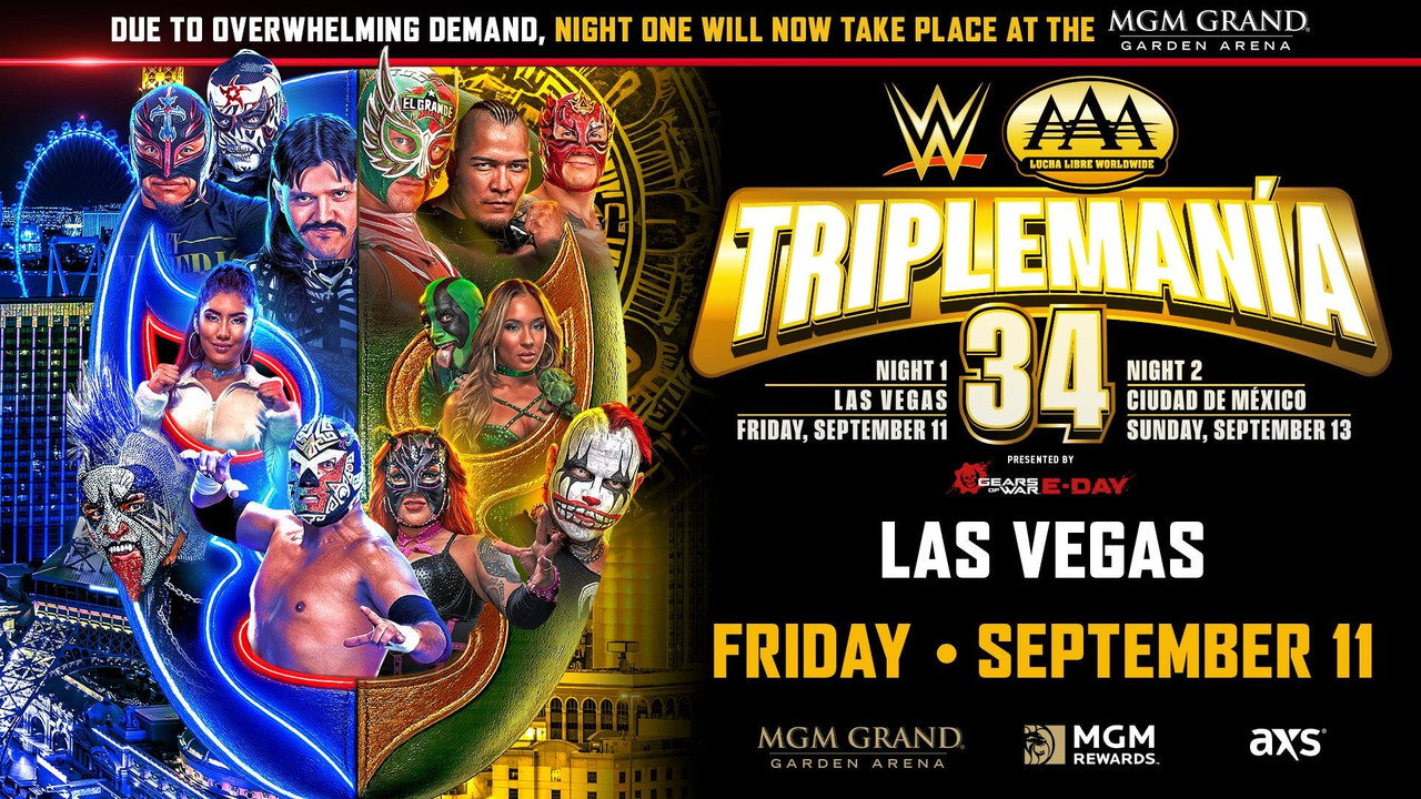 AAA Triplemanía 34 - Friday