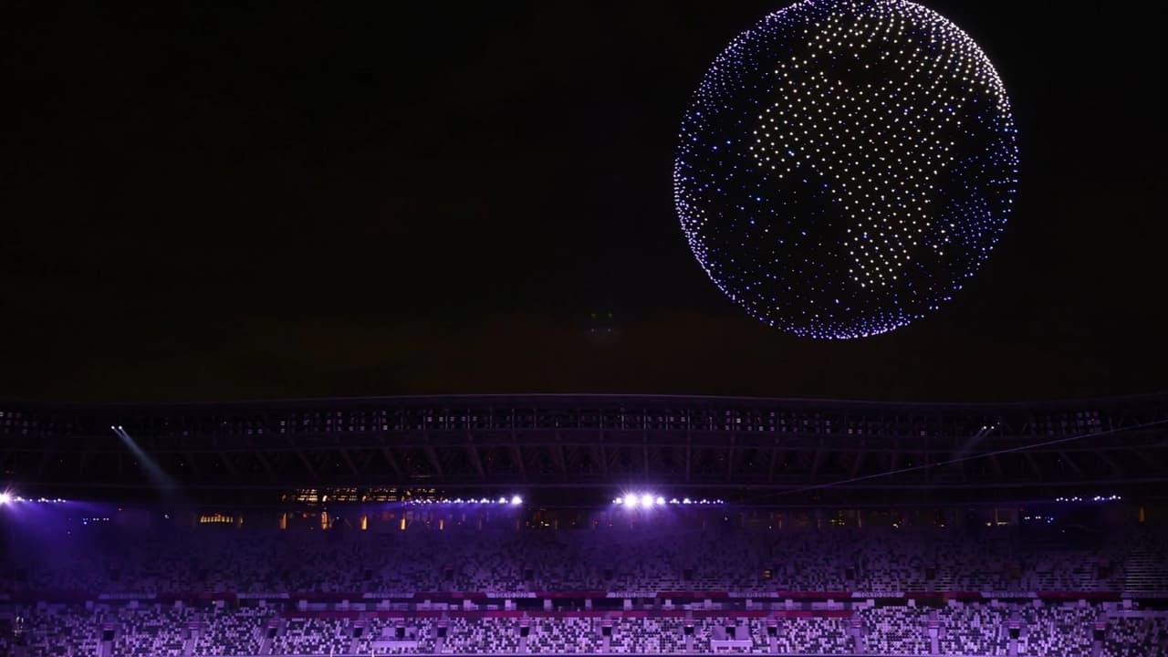 Scen från Tokyo 2020 Olympic Opening Ceremony: United by Emotion