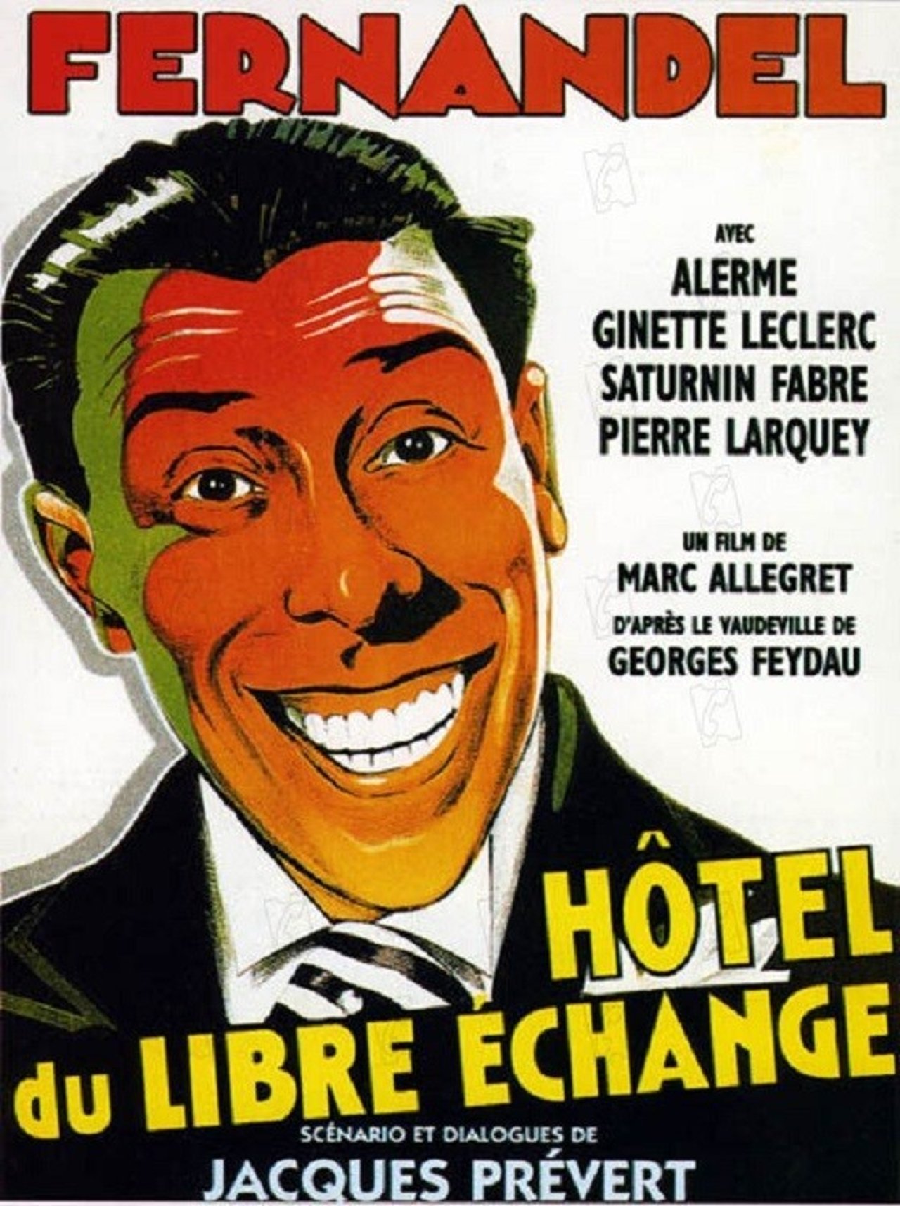 L'Hôtel du libre échange poster