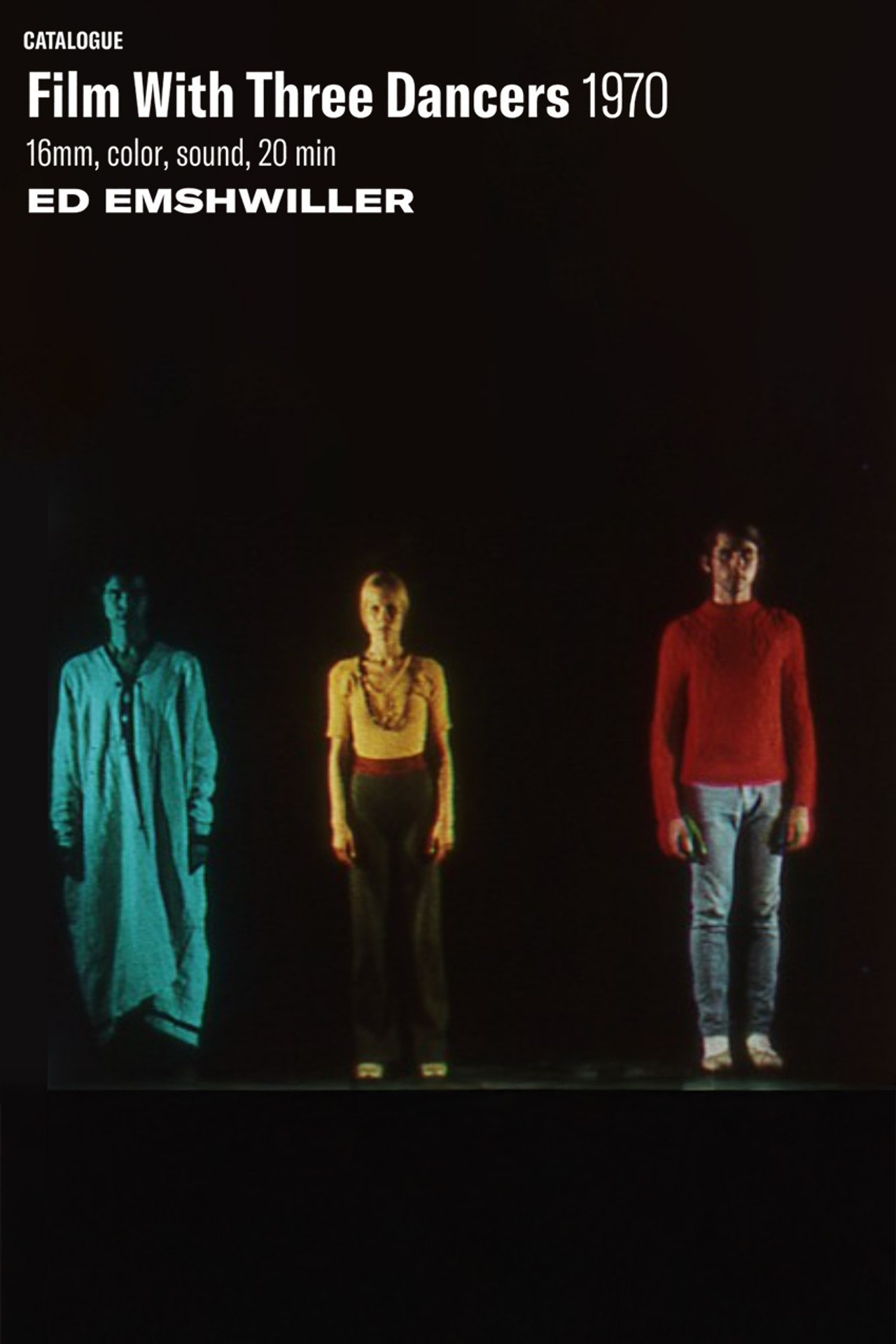 Film with Three Dancers filmaffisch