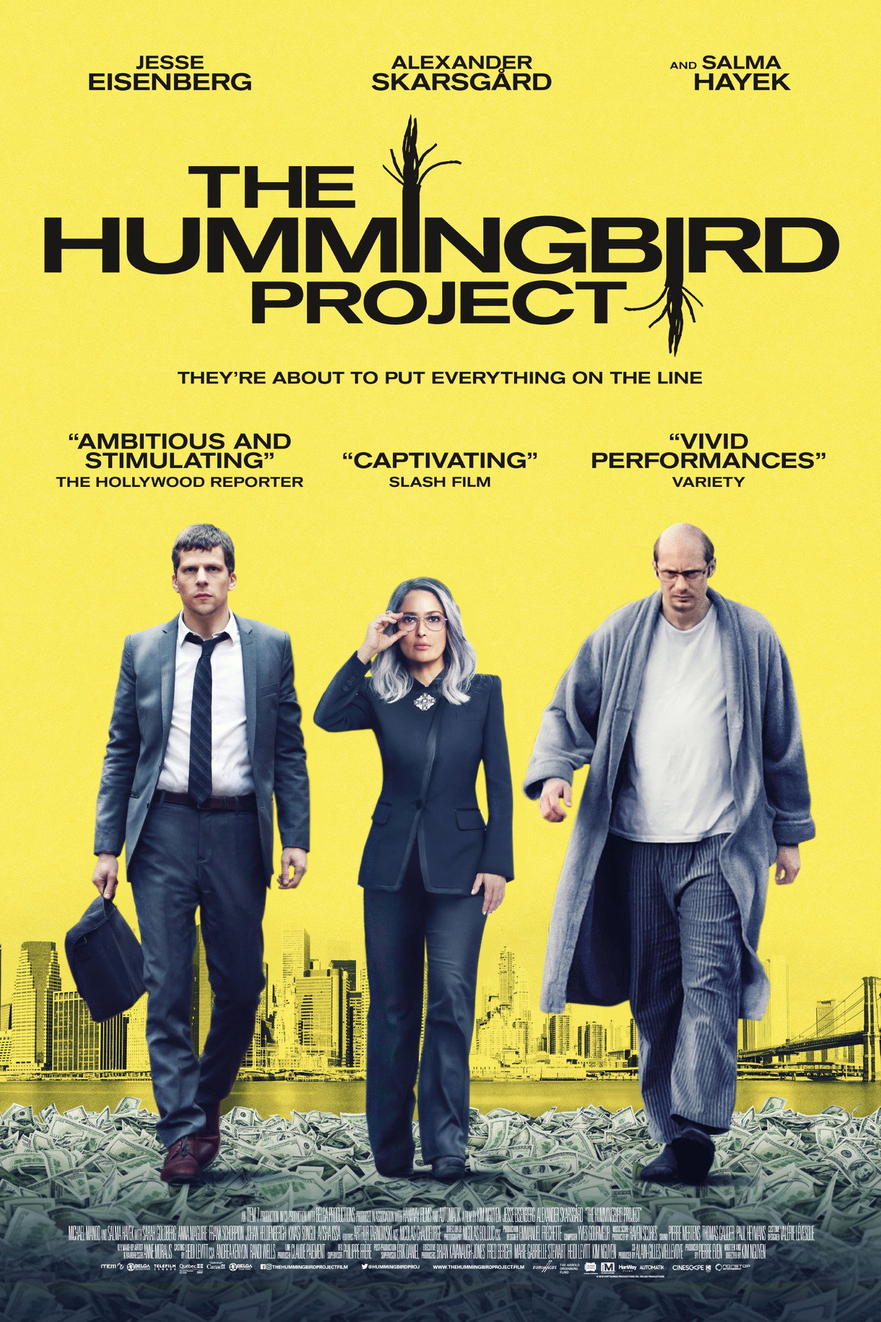 The Hummingbird Project filmaffisch