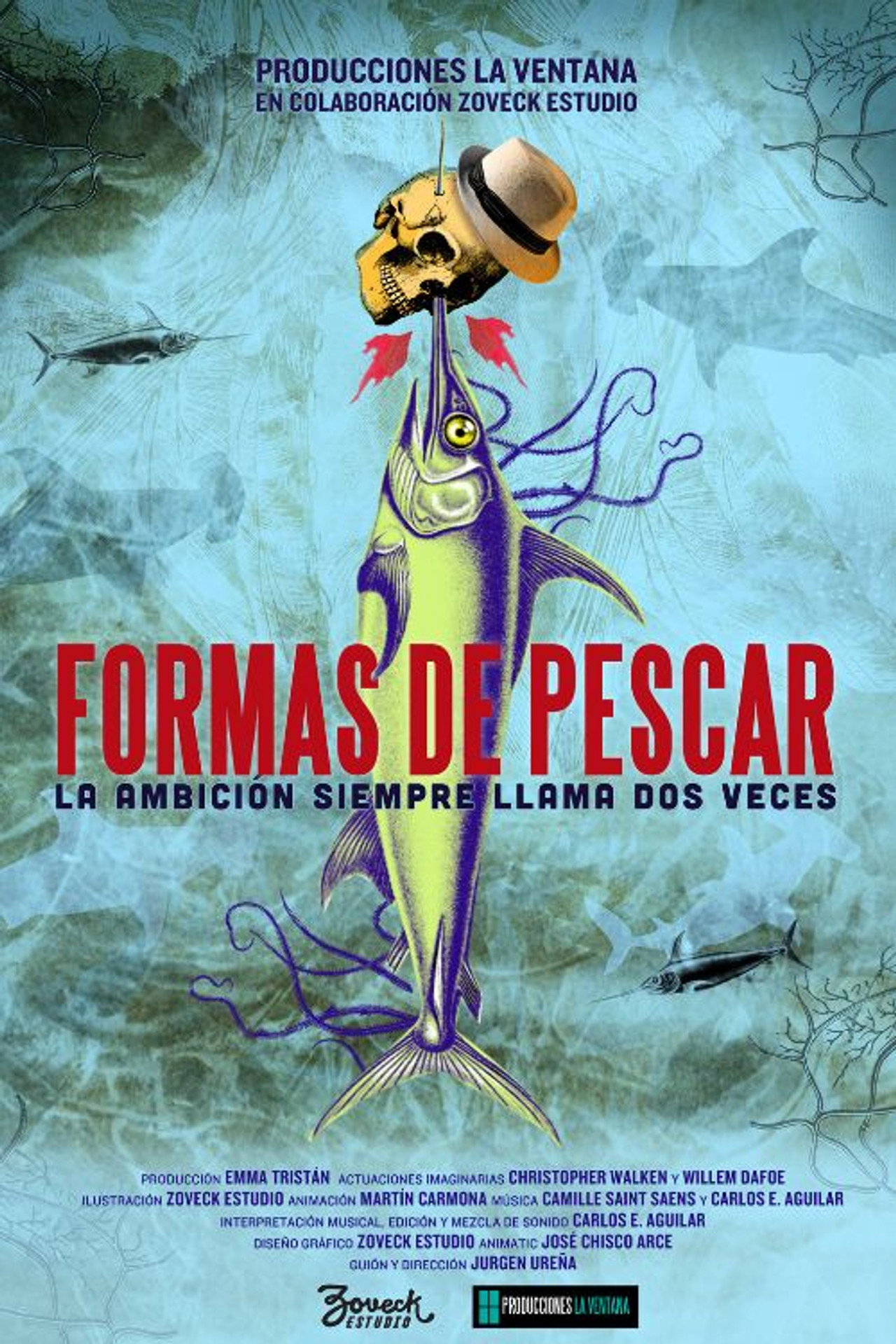 Formas de pescar filmaffisch
