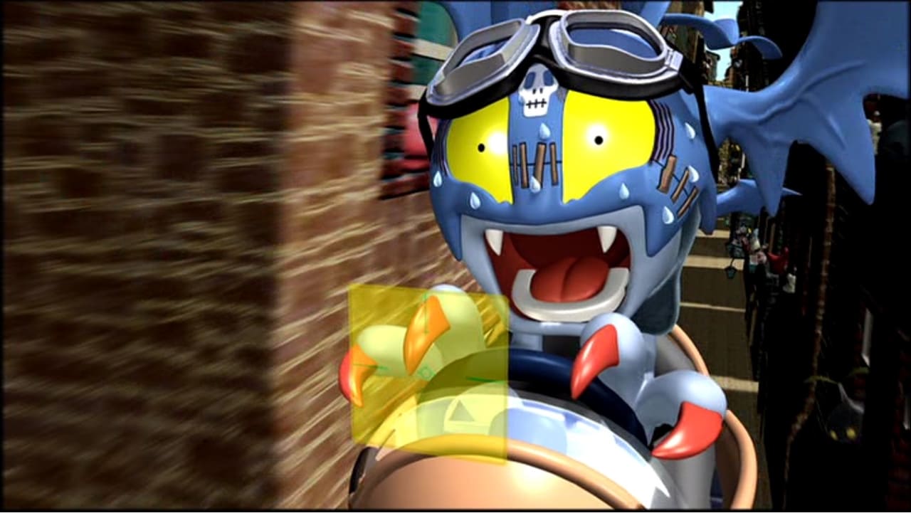 Scen från Digimon Adventure 3D: Digimon Grand Prix!