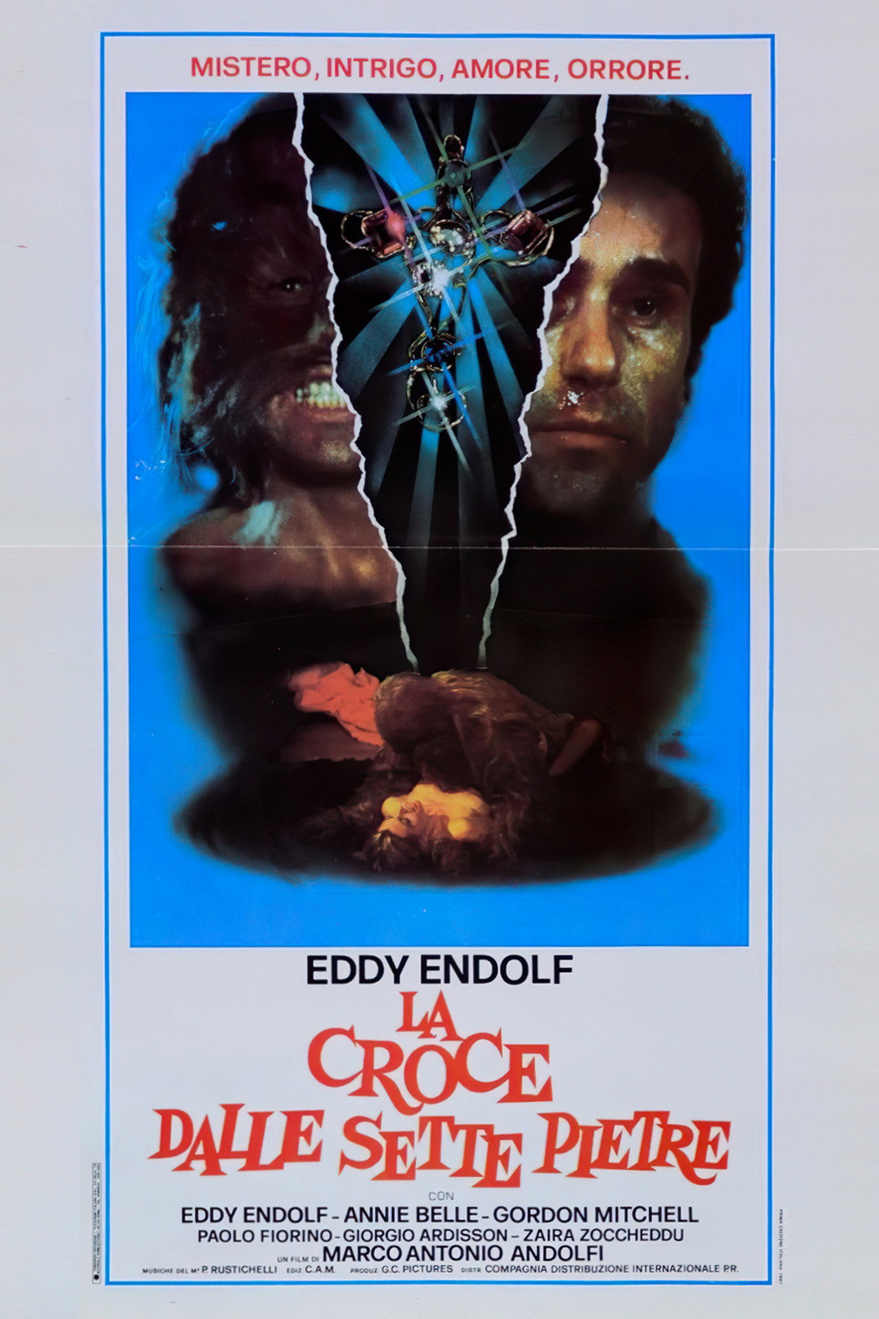 La croce dalle 7 pietre filmaffisch