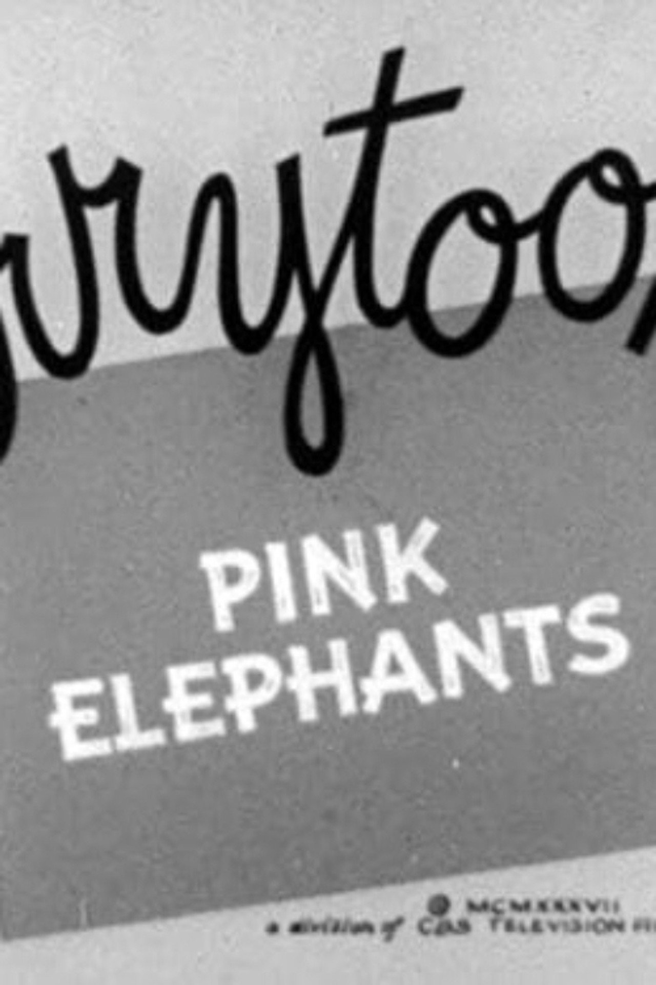 Pink Elephants filmaffisch