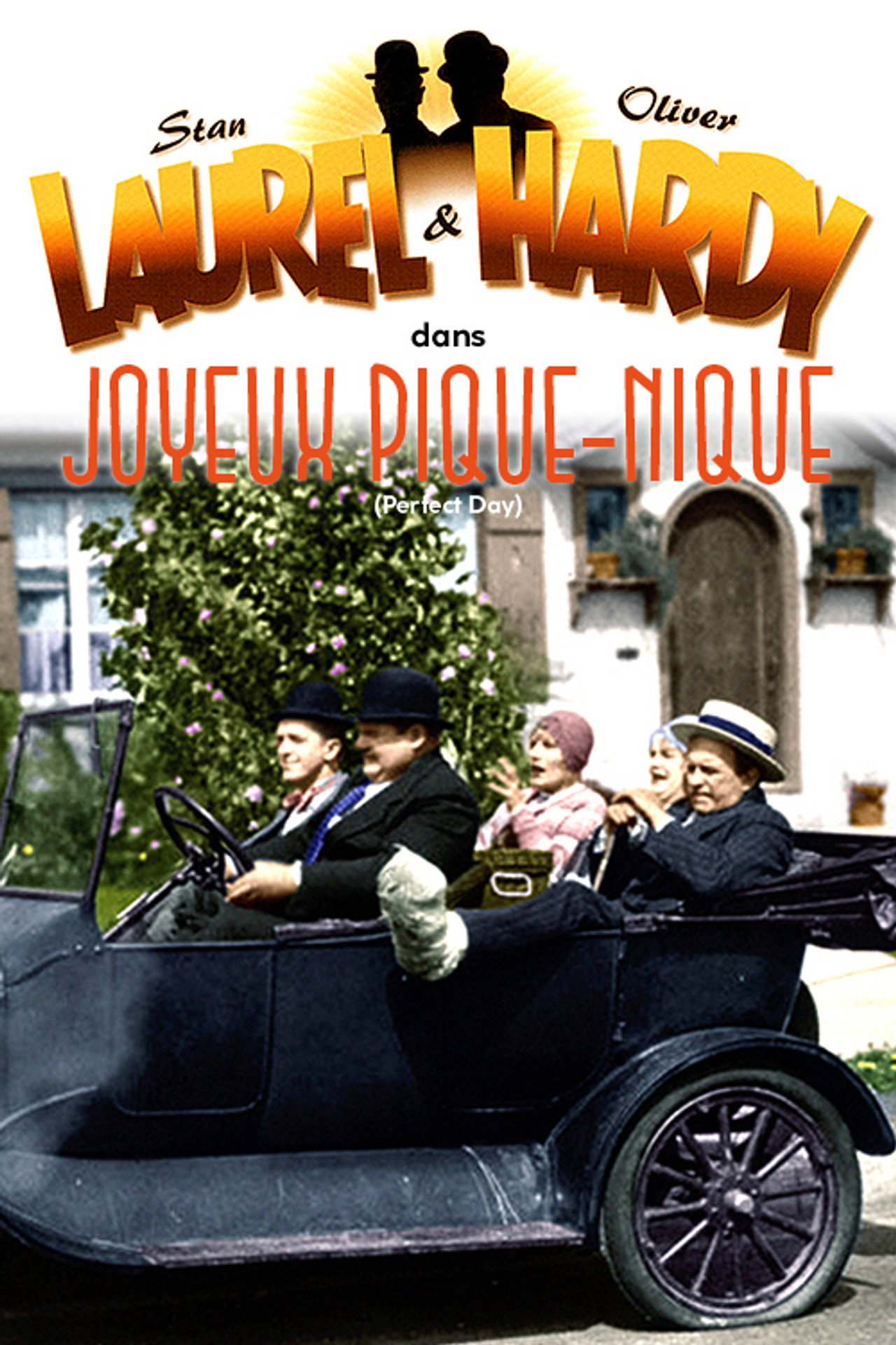 Laurel Et Hardy - Joyeux Pique-Nique poster
