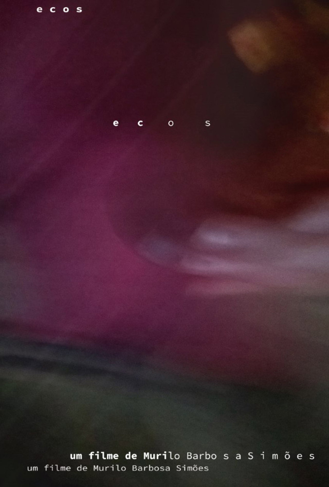 回声 fazendo uma imagem. filmaffisch