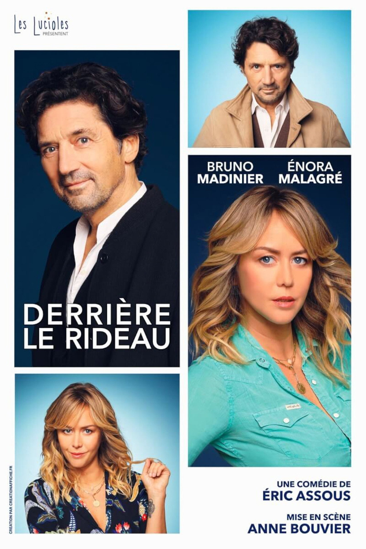 Derrière le rideau filmaffisch