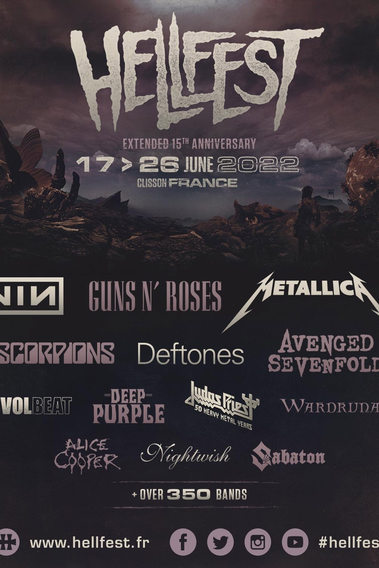 Nightwish: Live at Hellfest 2022 Backdrop
