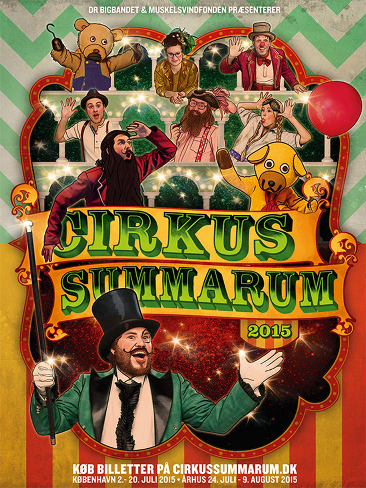 Cirkus Summarum 2015 Backdrop
