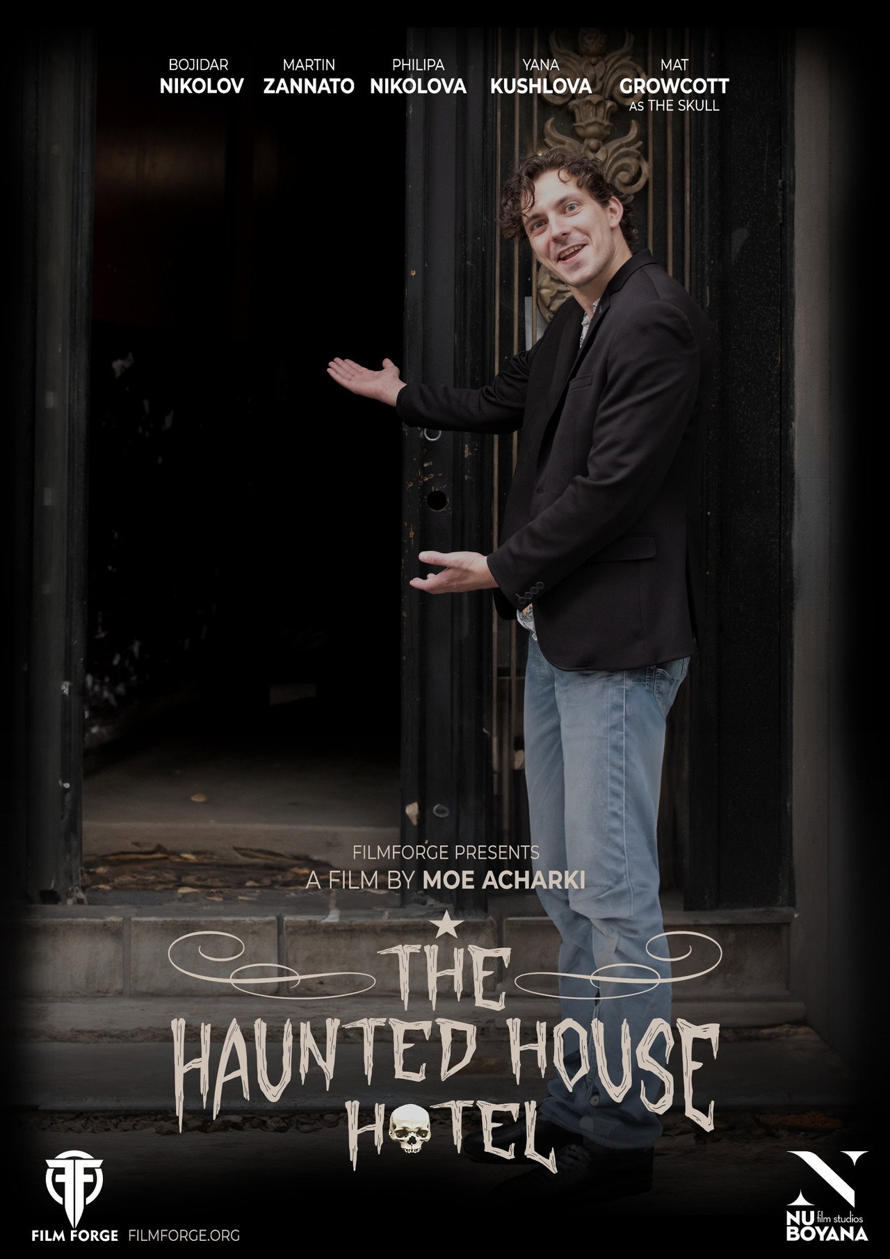 The Haunted House Hotel Backdrop