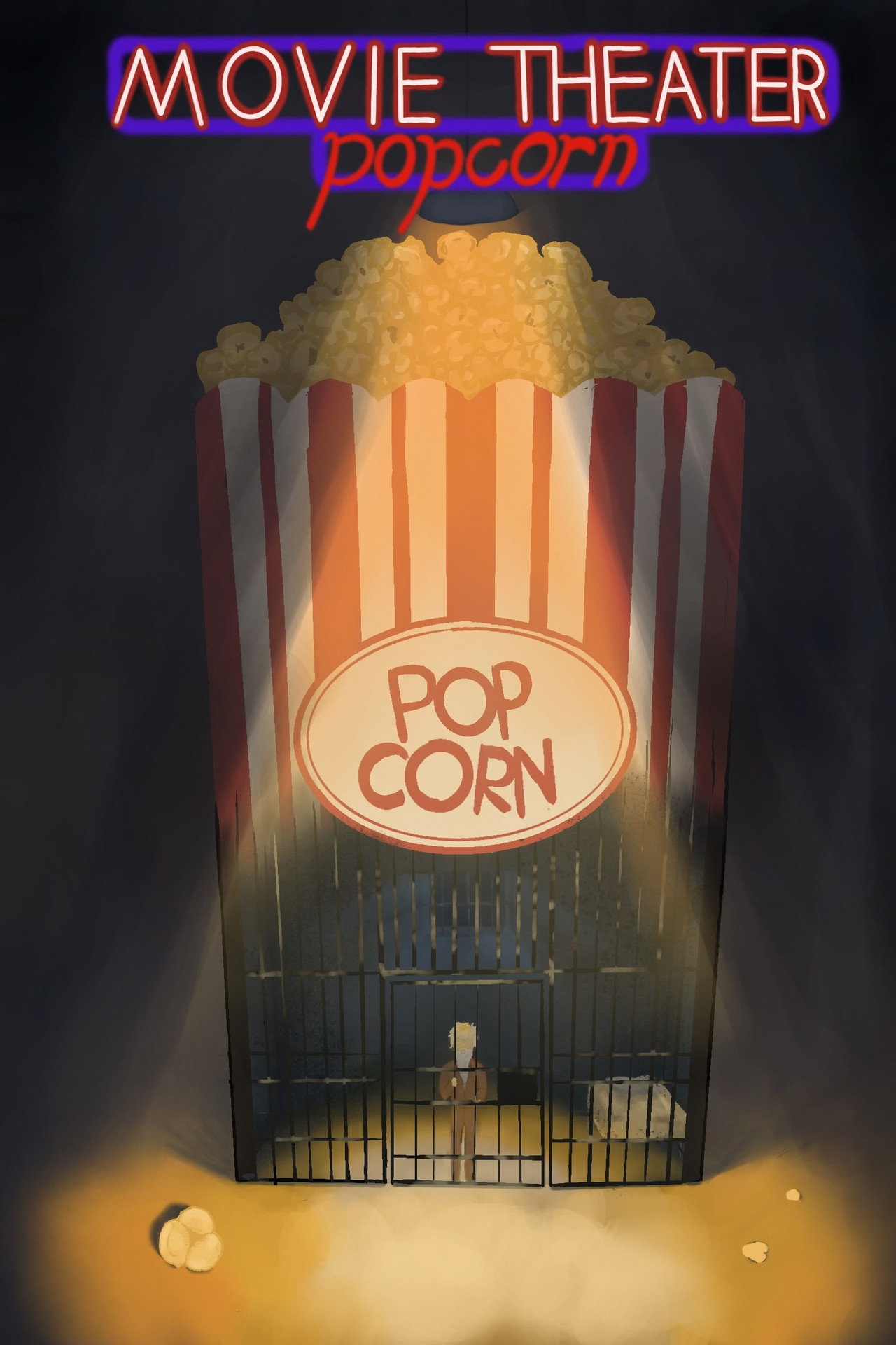 Movie Theater Popcorn filmaffisch