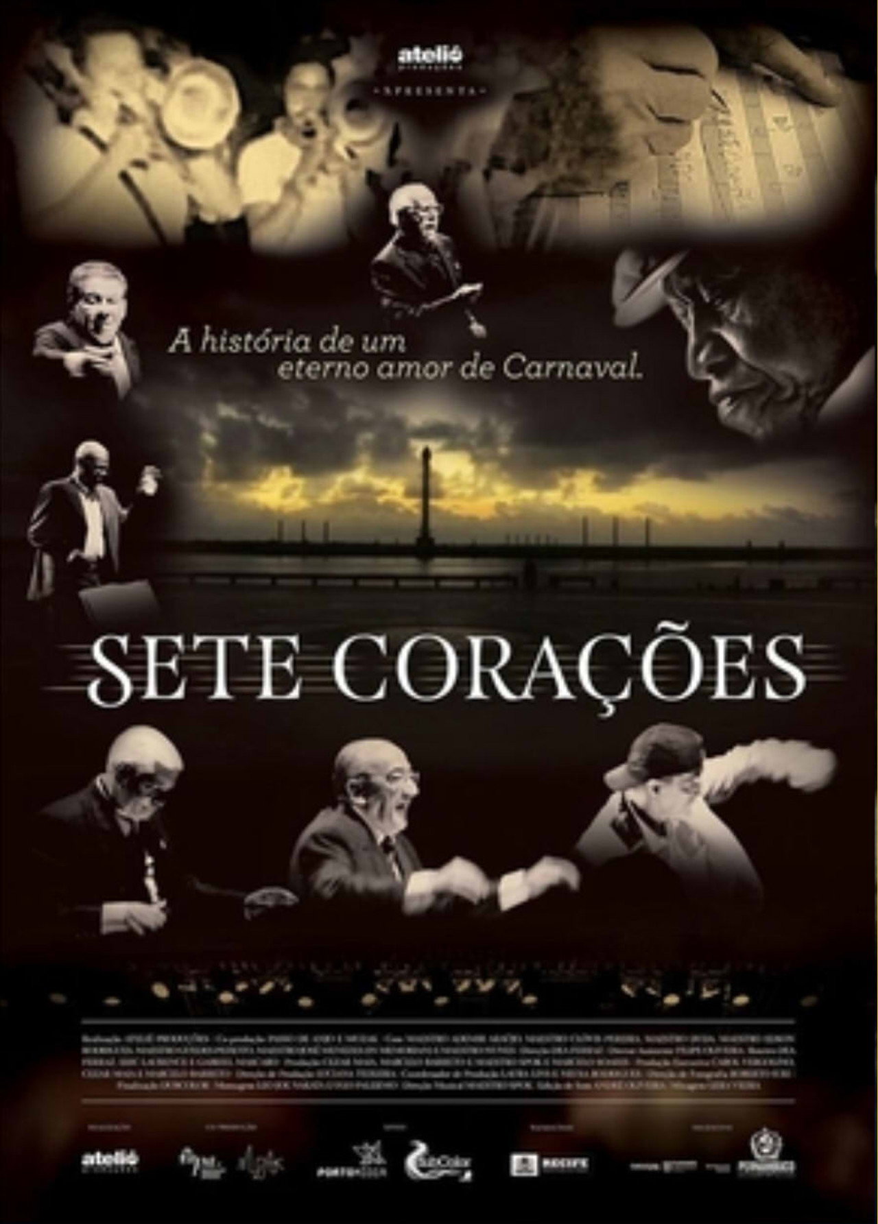 Sete Corações filmaffisch