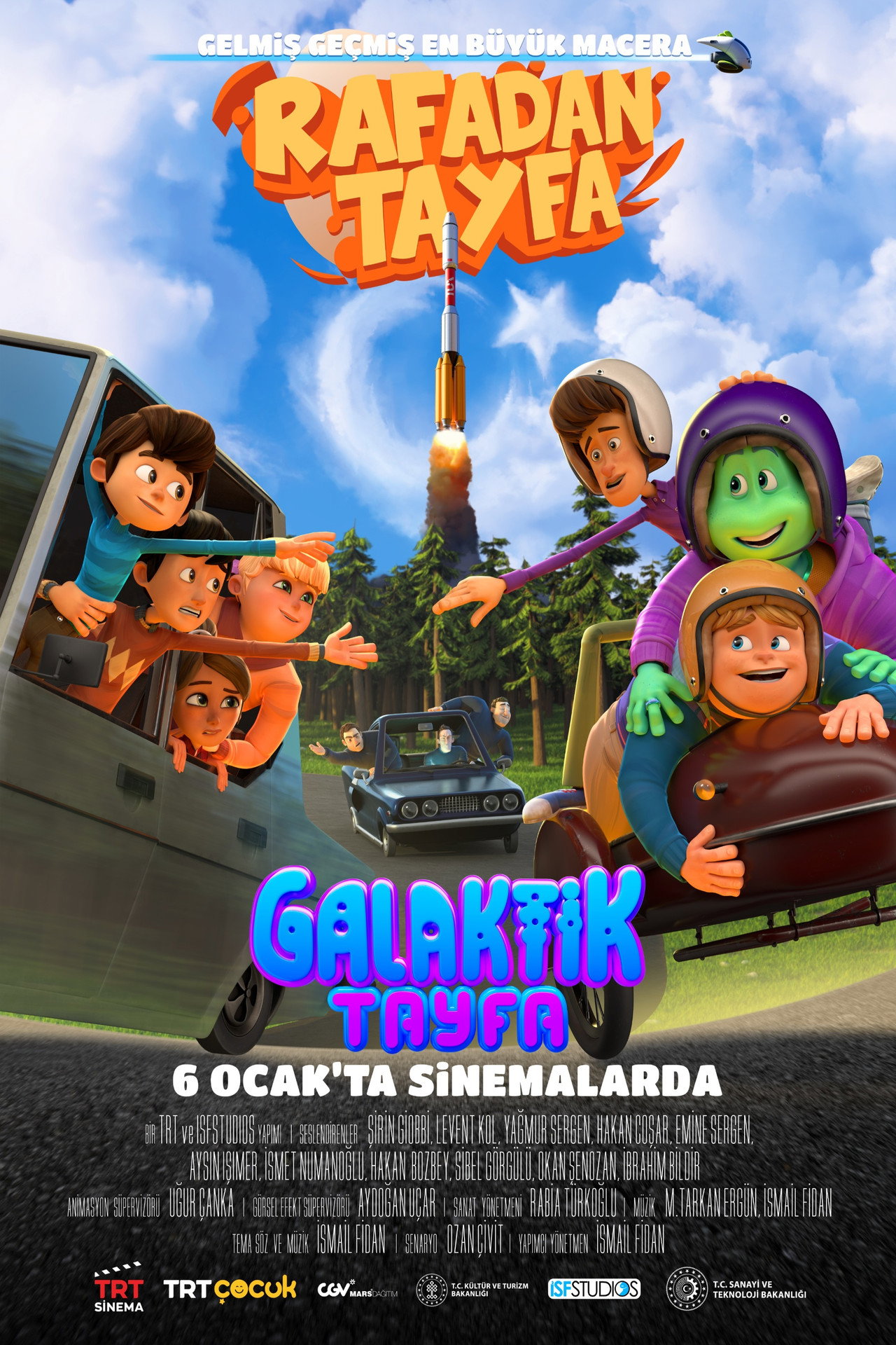 Rafadan Tayfa: Galaktik Tayfa afişi