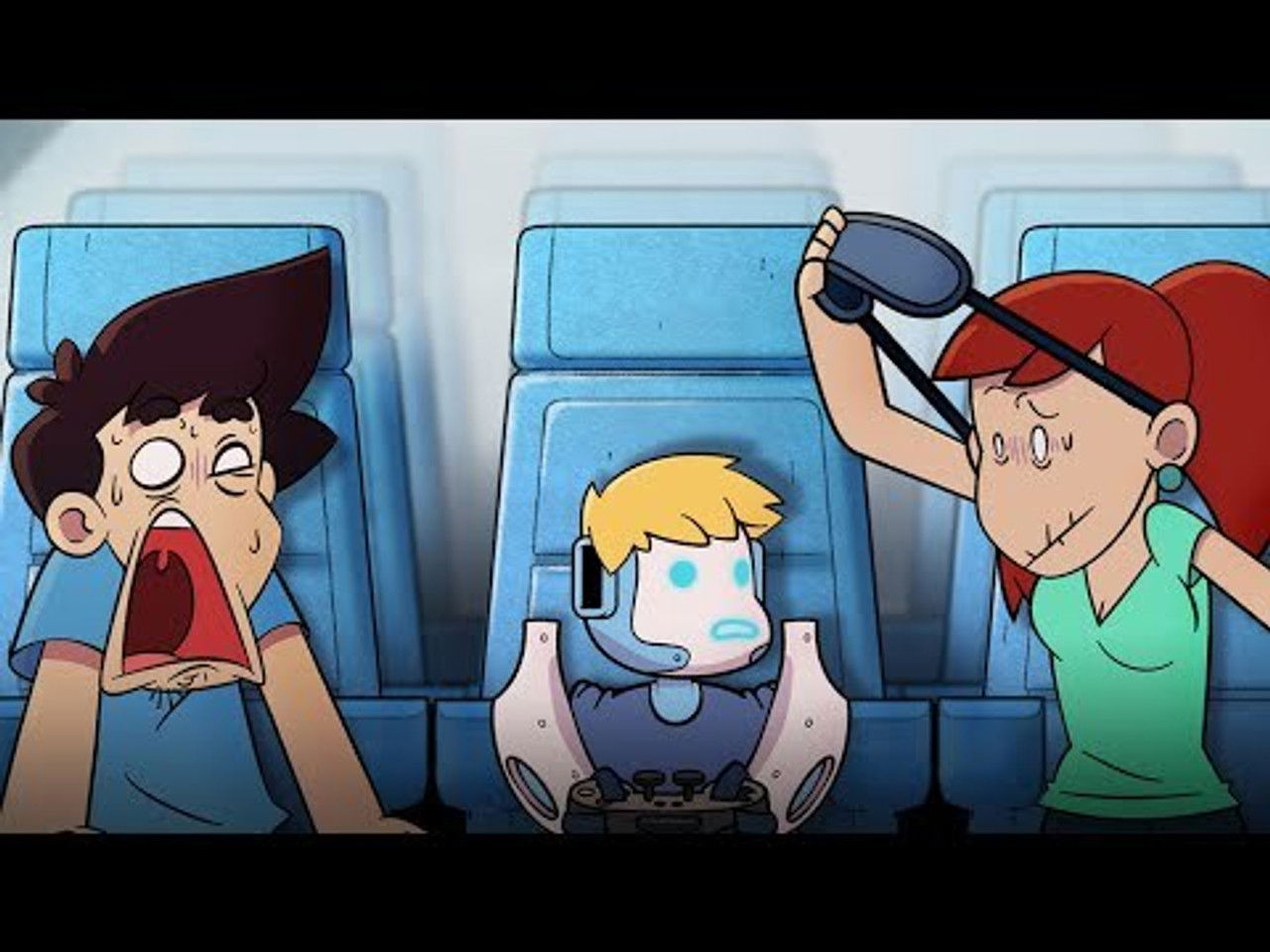 Roger et ses Humains — L'avion