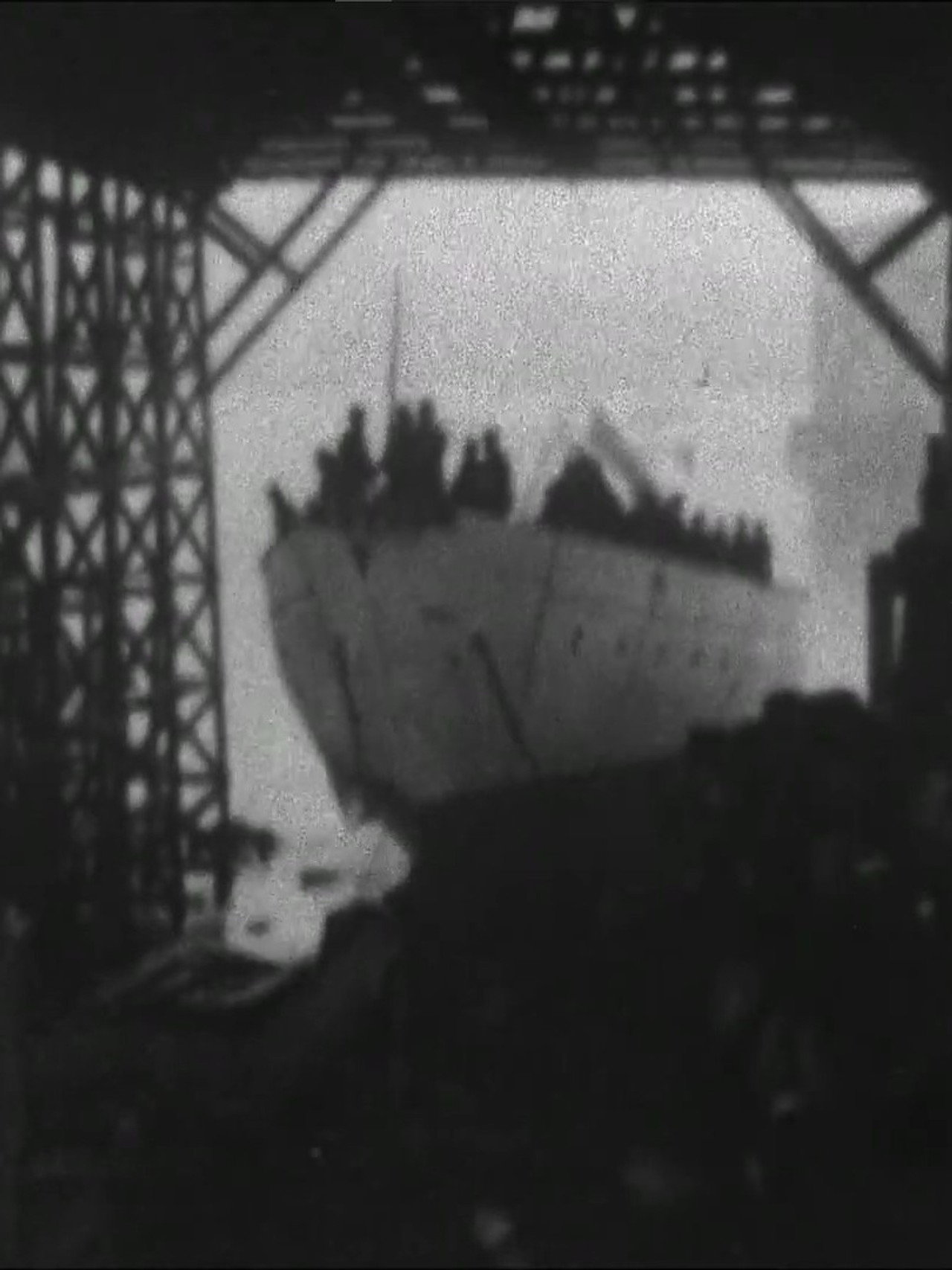 Christening and Launching Kaiser Wilhelm's Yacht 'Meteor' Backdrop