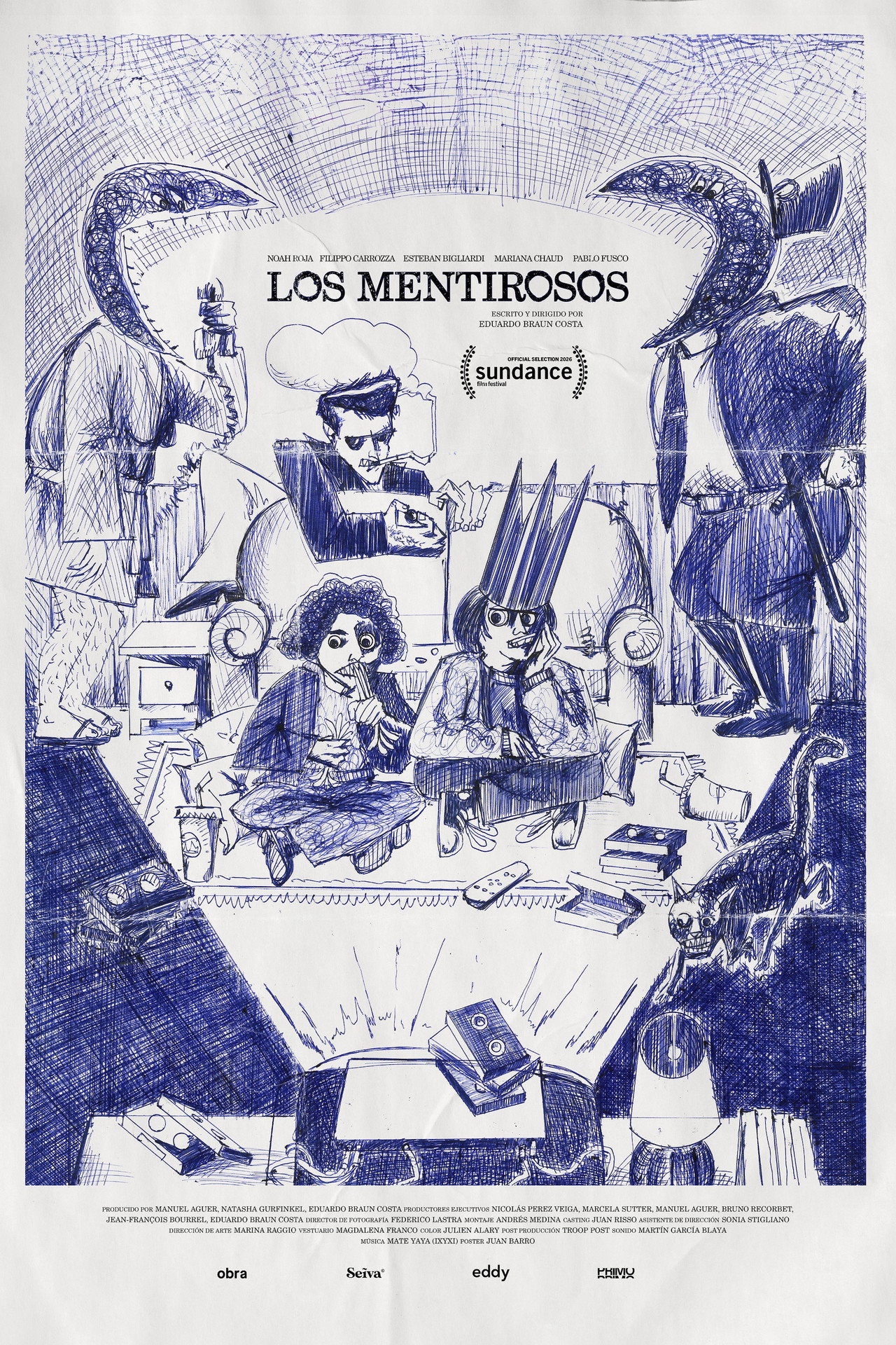 Los Mentirosos filmaffisch