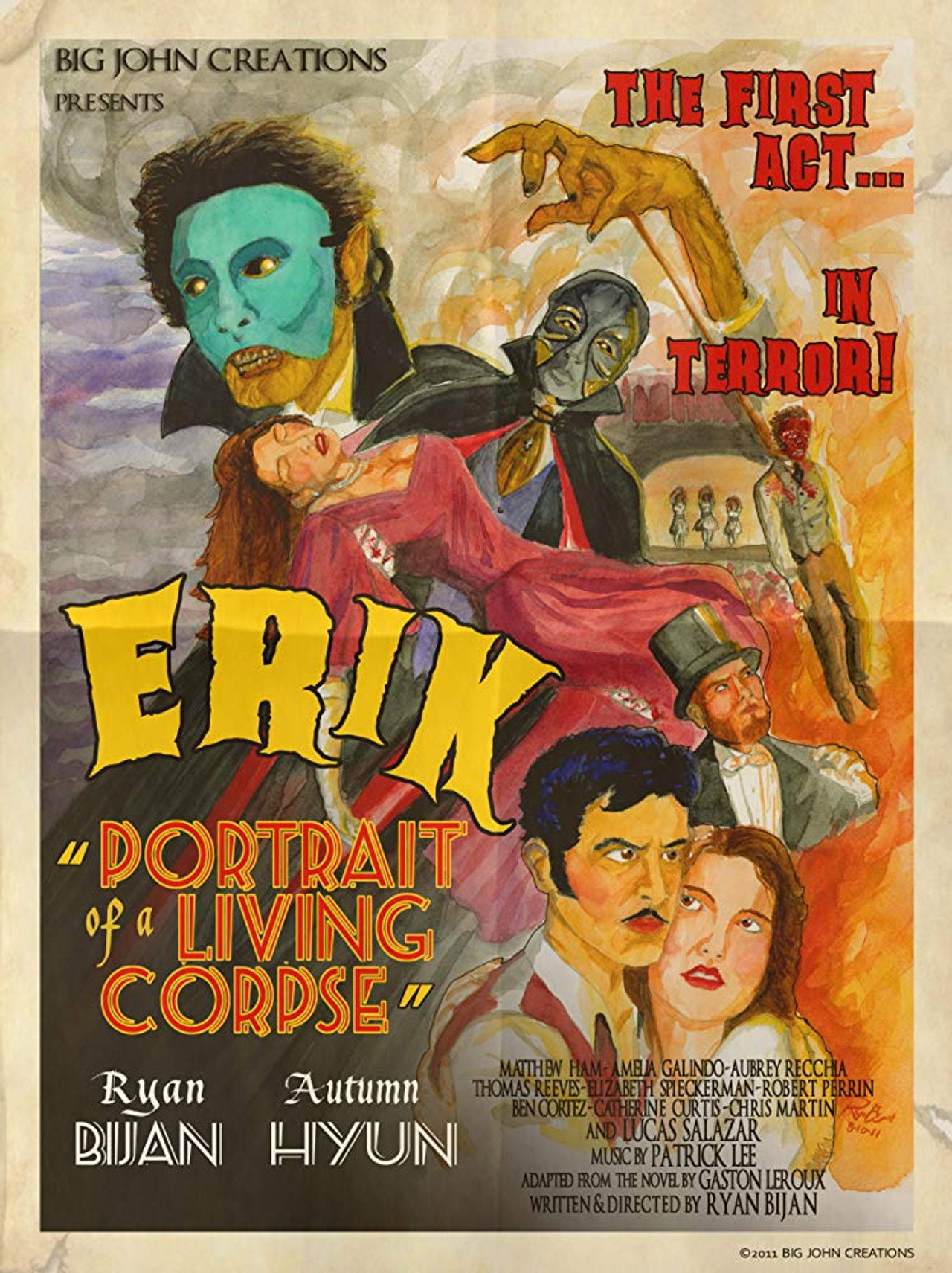 Erik: Portrait of a Living Corpse filmaffisch