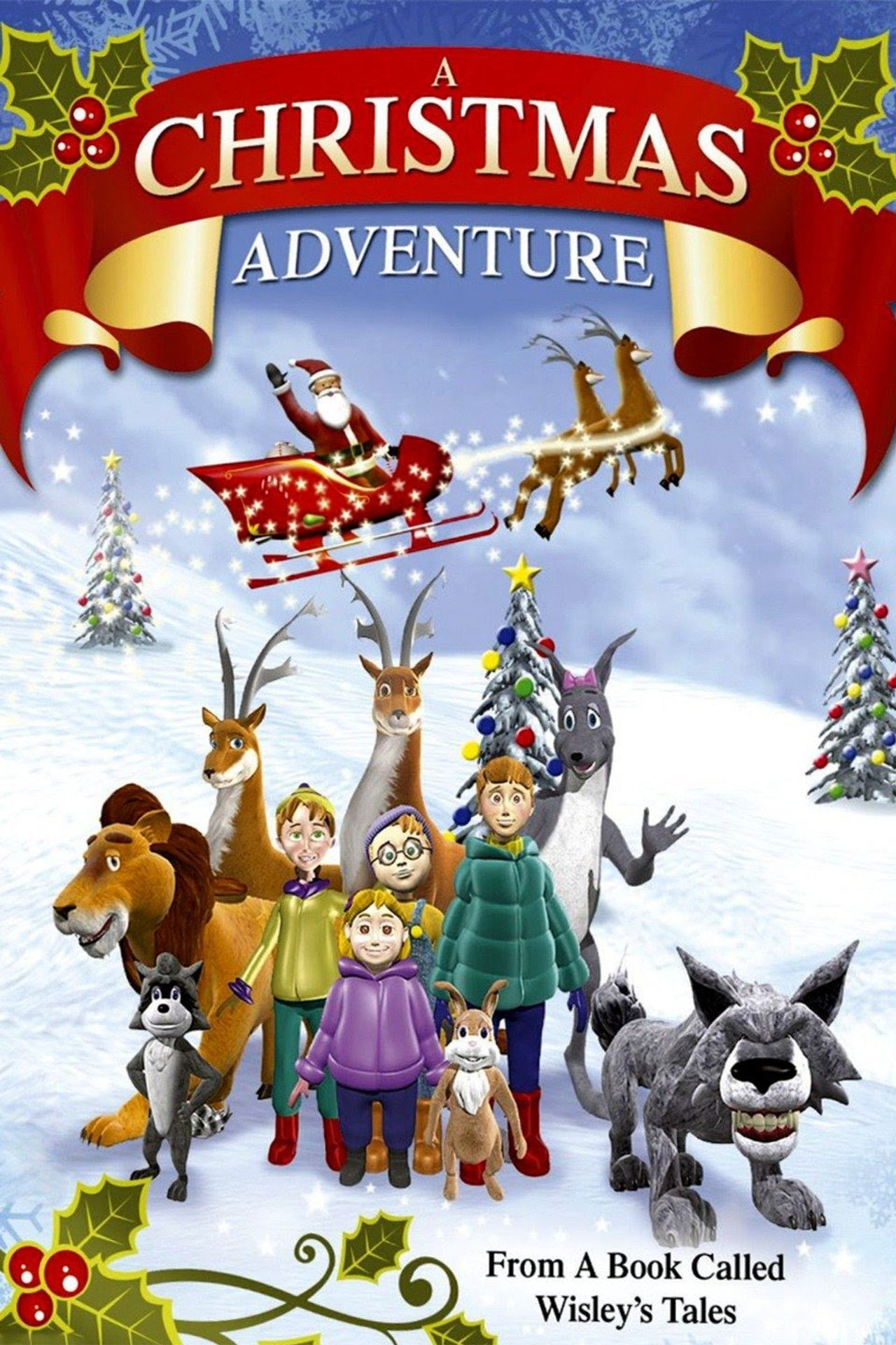 A Christmas Adventure ...From a Book Called Wisely's Tales Backdrop