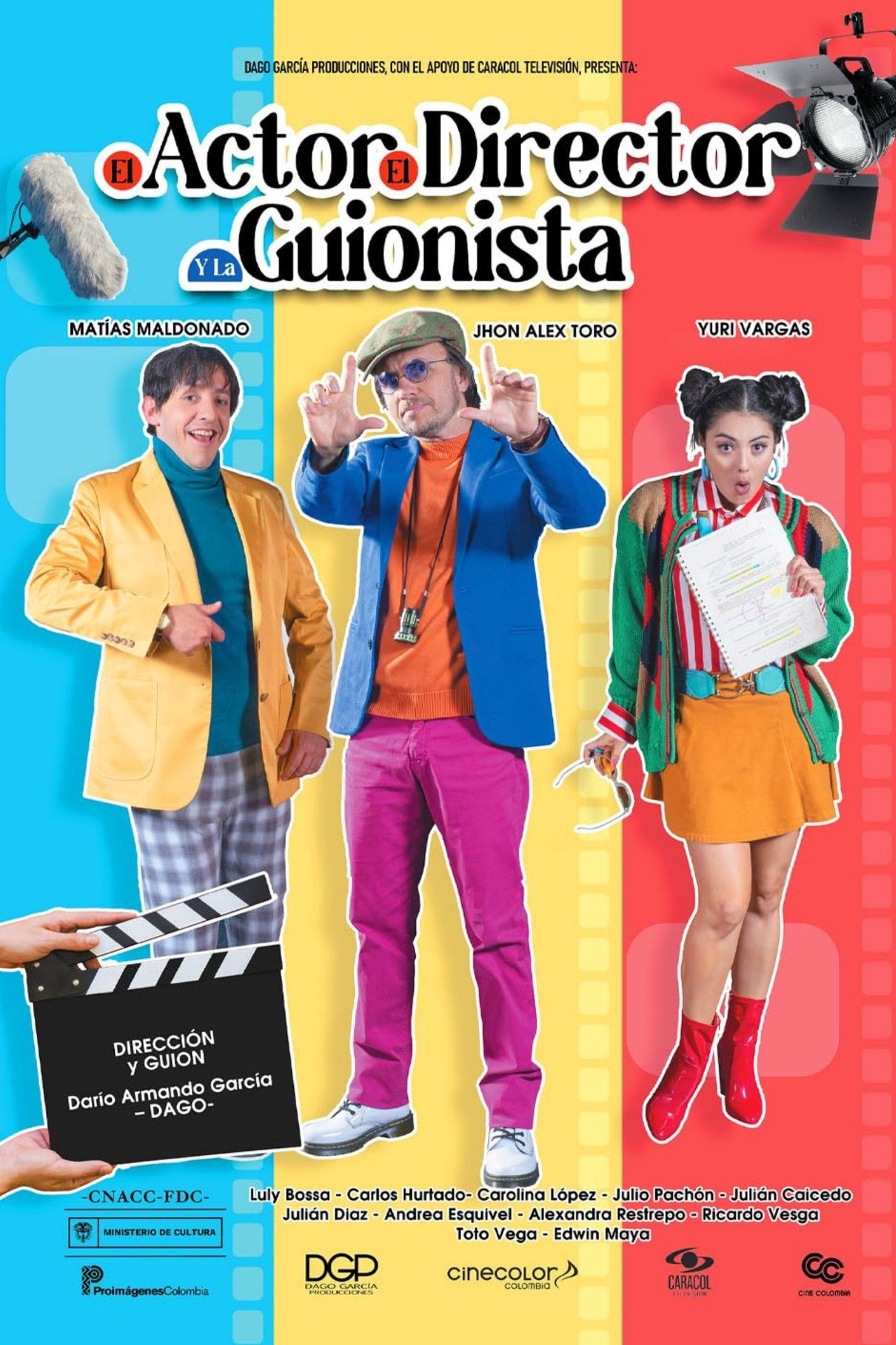 El Actor, el Director y la Guionista