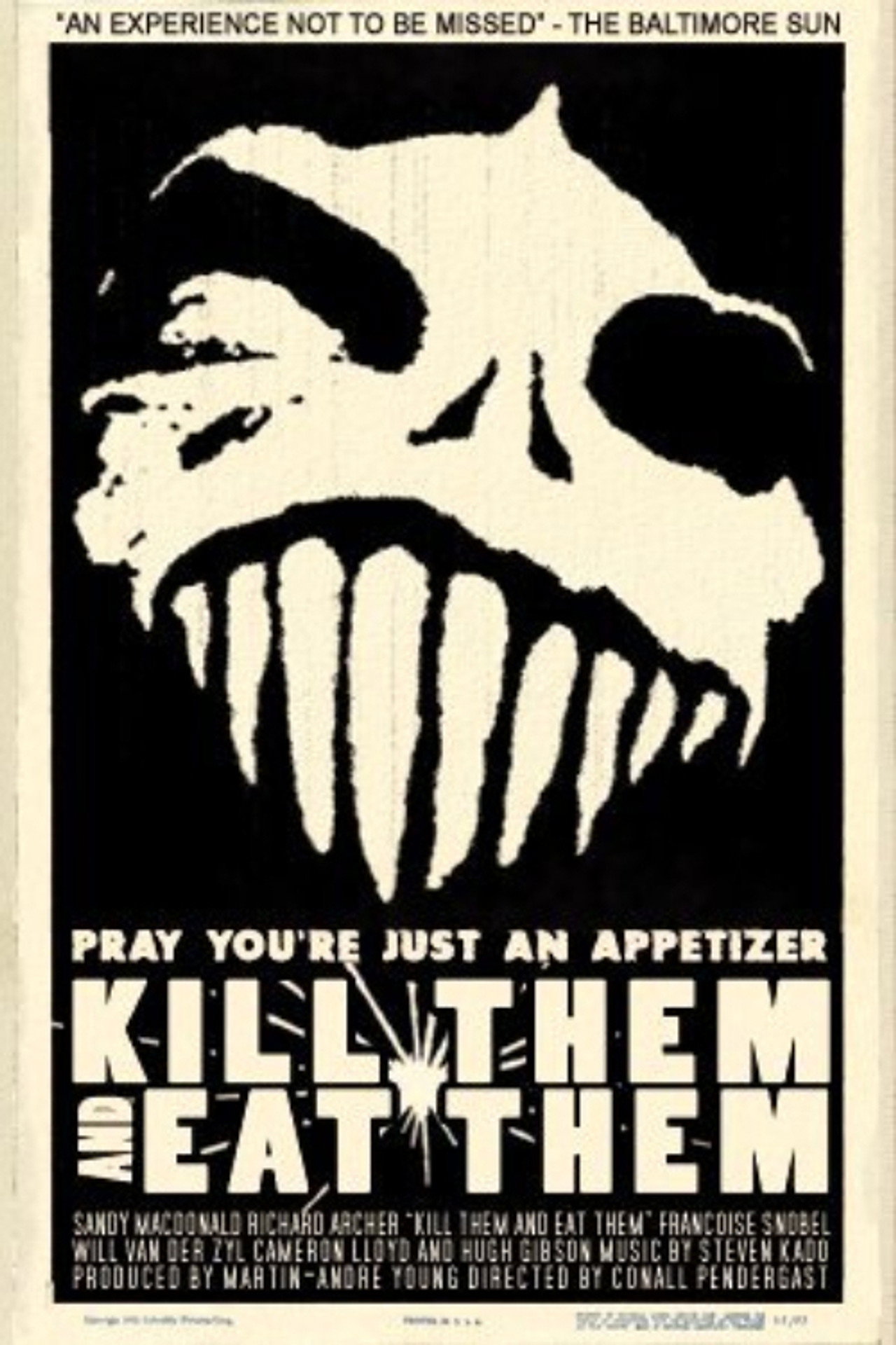 Kill Them and Eat Them filmaffisch