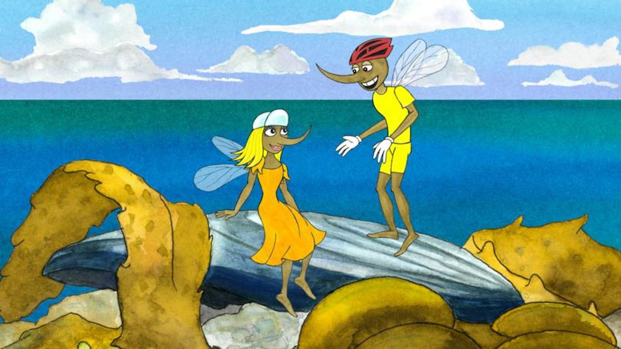 A Tale of Two Mozzies backdrop