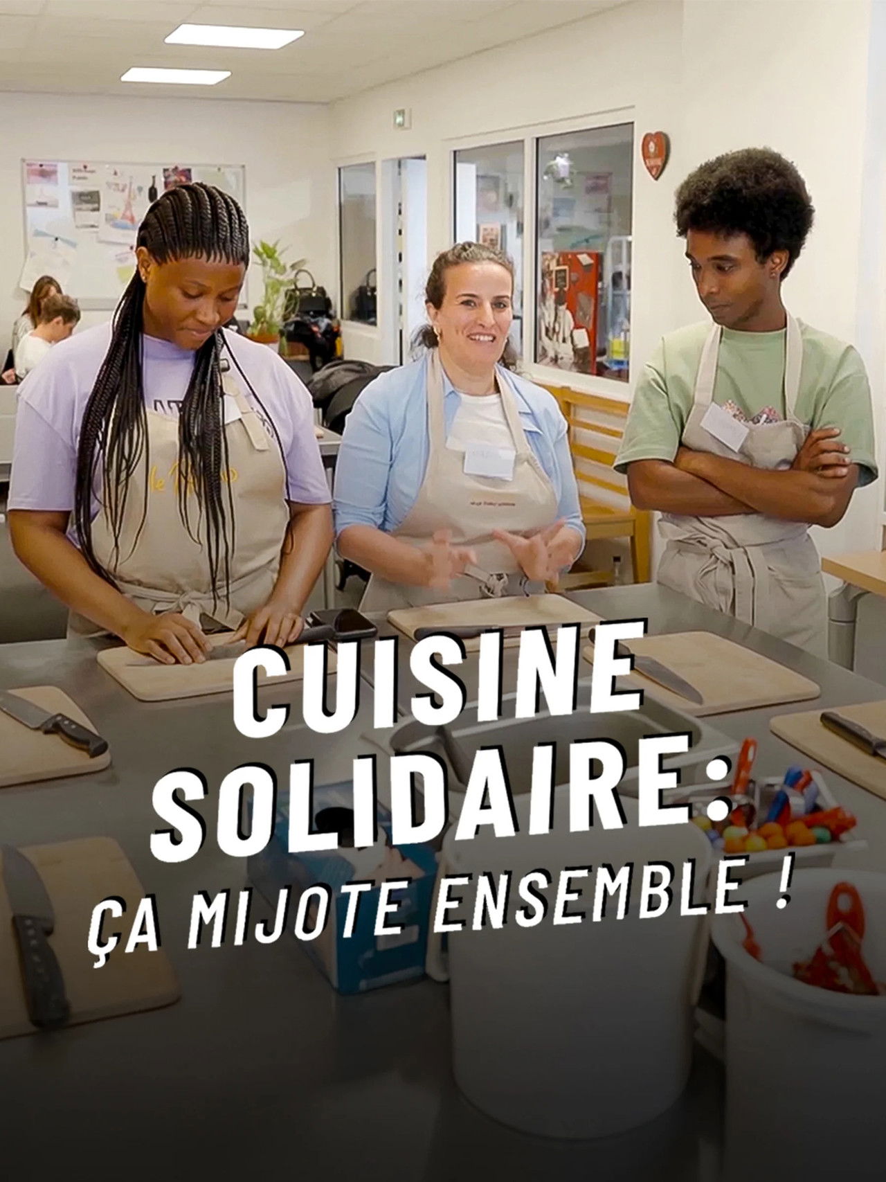 Cuisine solidaire, ça mijote ensemble poster