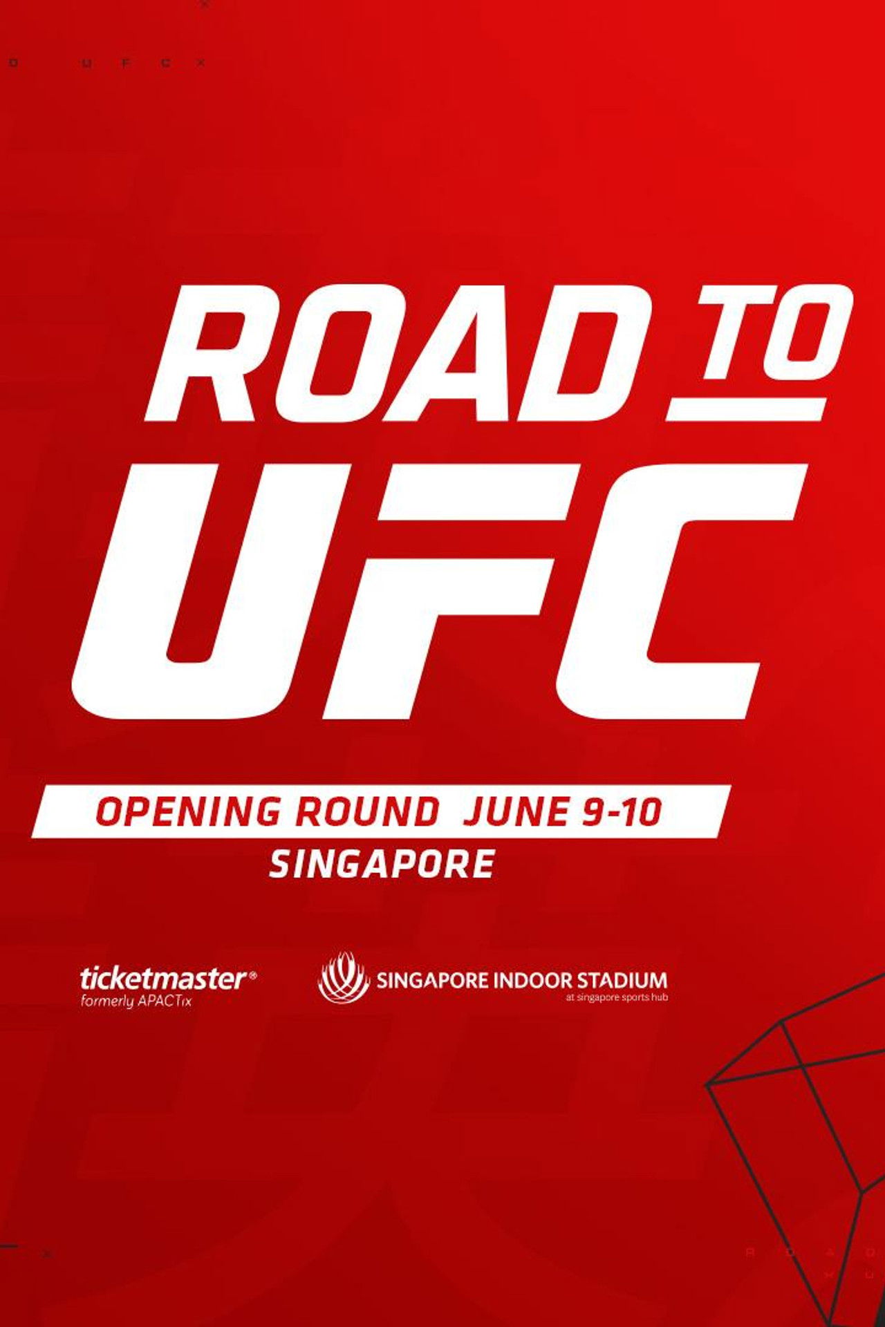 Road to UFC: Singapore 1 Backdrop