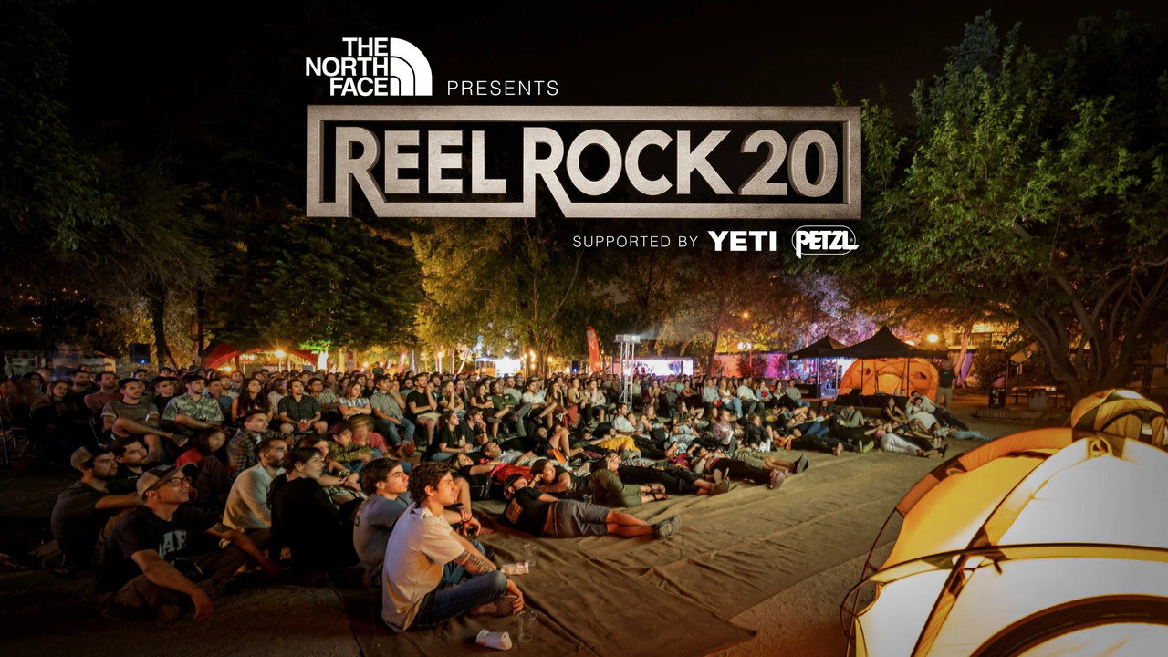 Reel Rock 20 Retrospective Film Backdrop