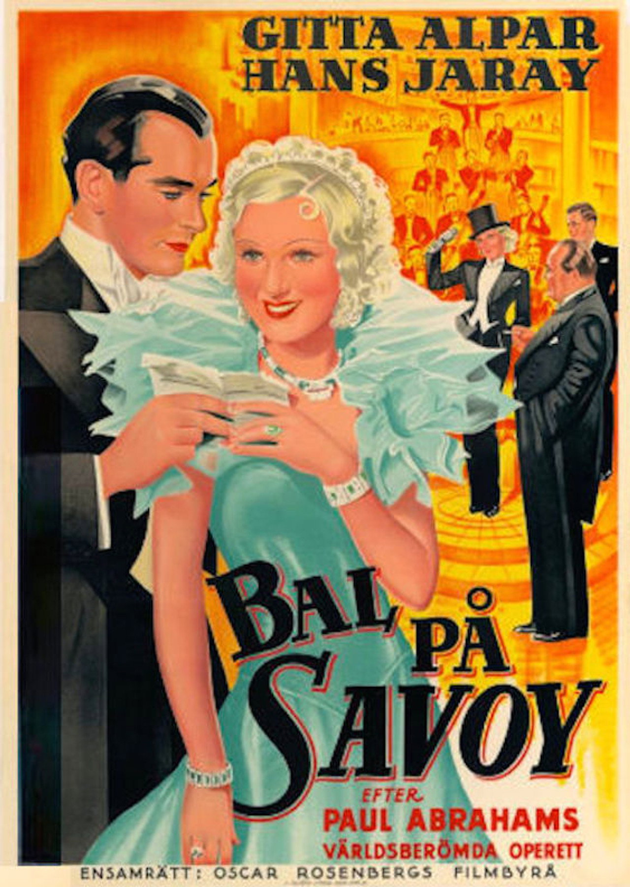Ball im Savoy filmaffisch