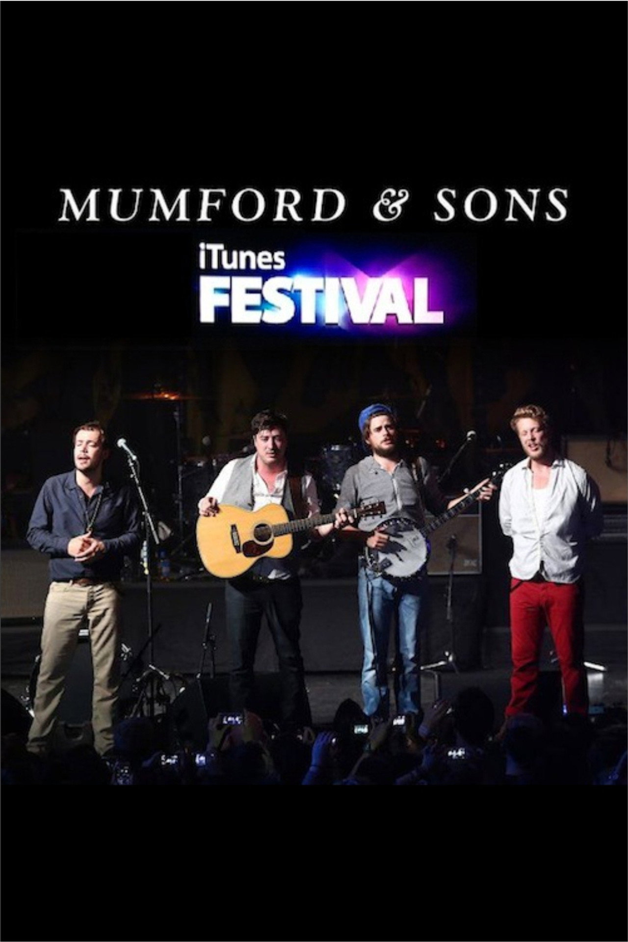 Mumford & Sons at iTunes Festival 2012 filmaffisch