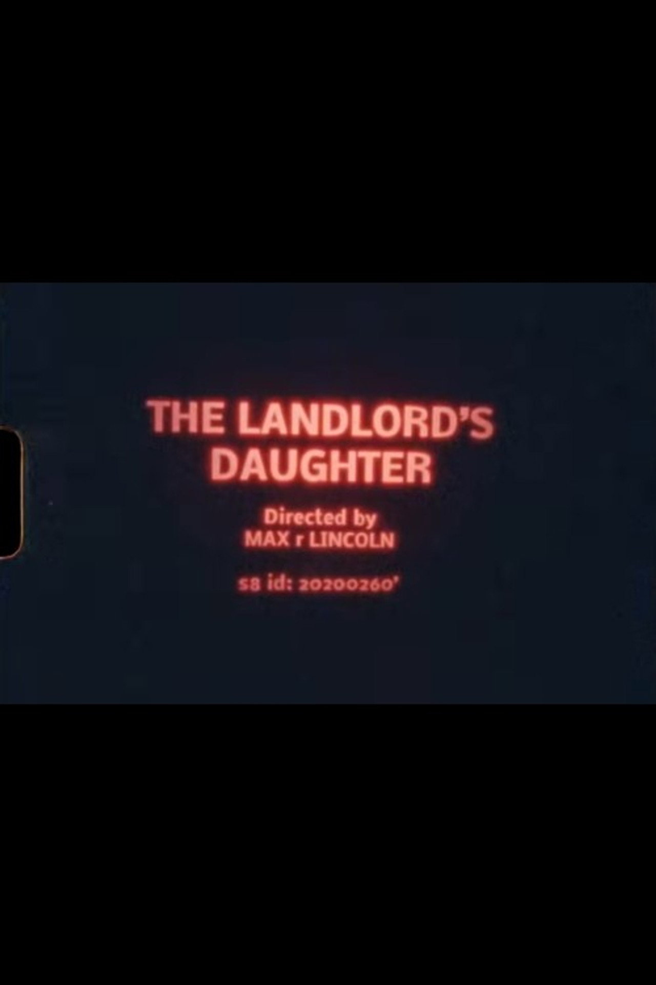 The Landlord's Daughter