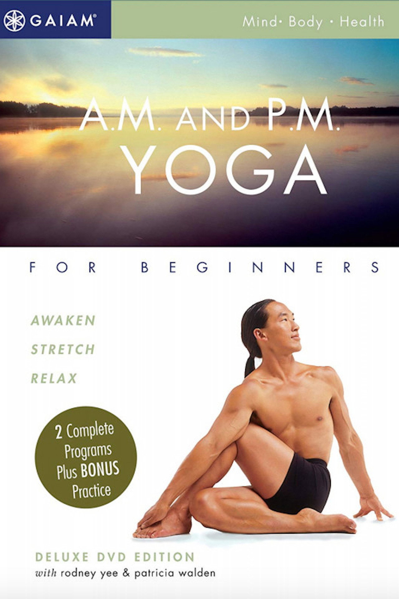A.M. and P.M. YOGA Backdrop