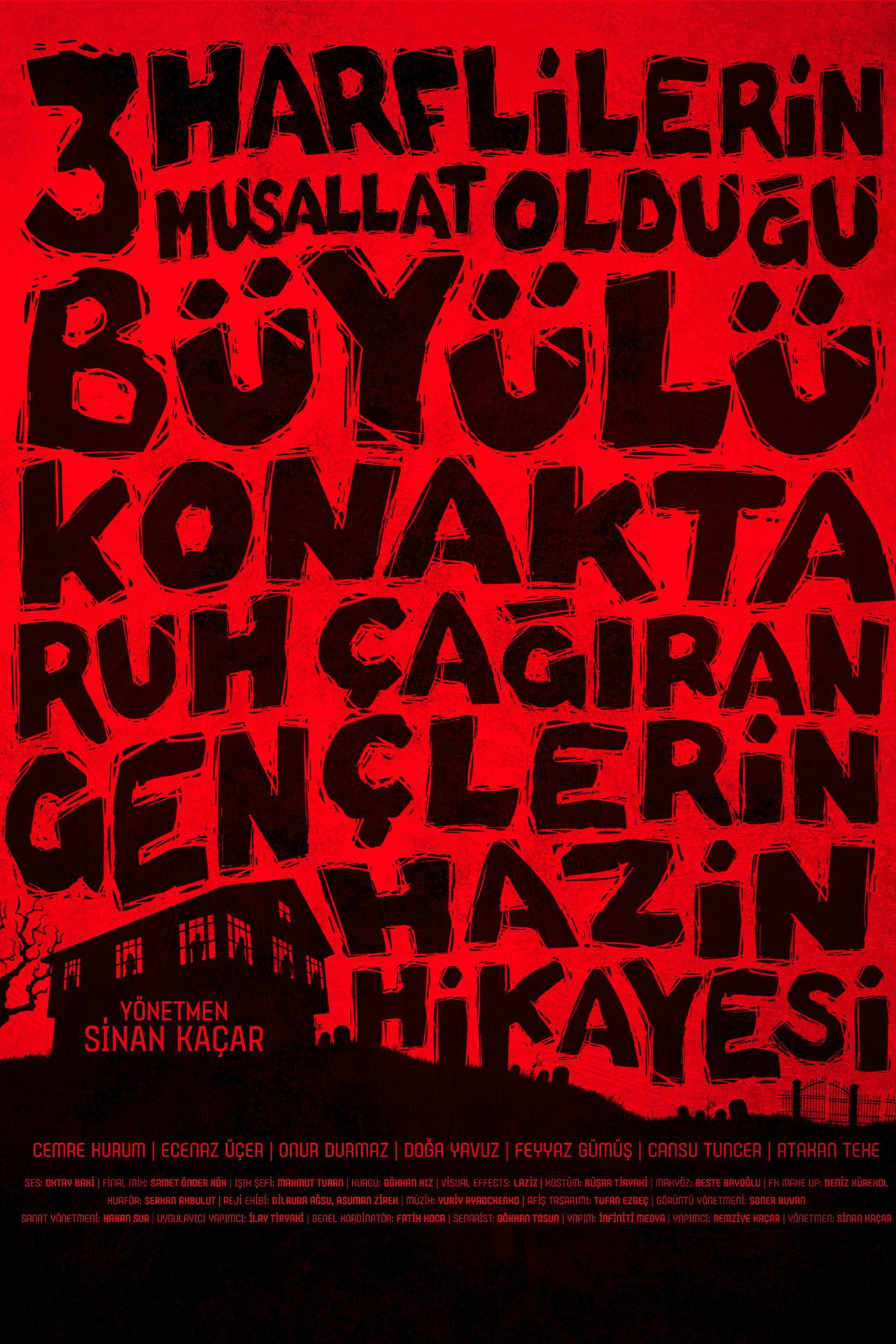 Üç Harflilerin Musallat Olduğu Büyülü Konakta Ruh Çağıran Gençlerin Hazin Hikayesi filmaffisch
