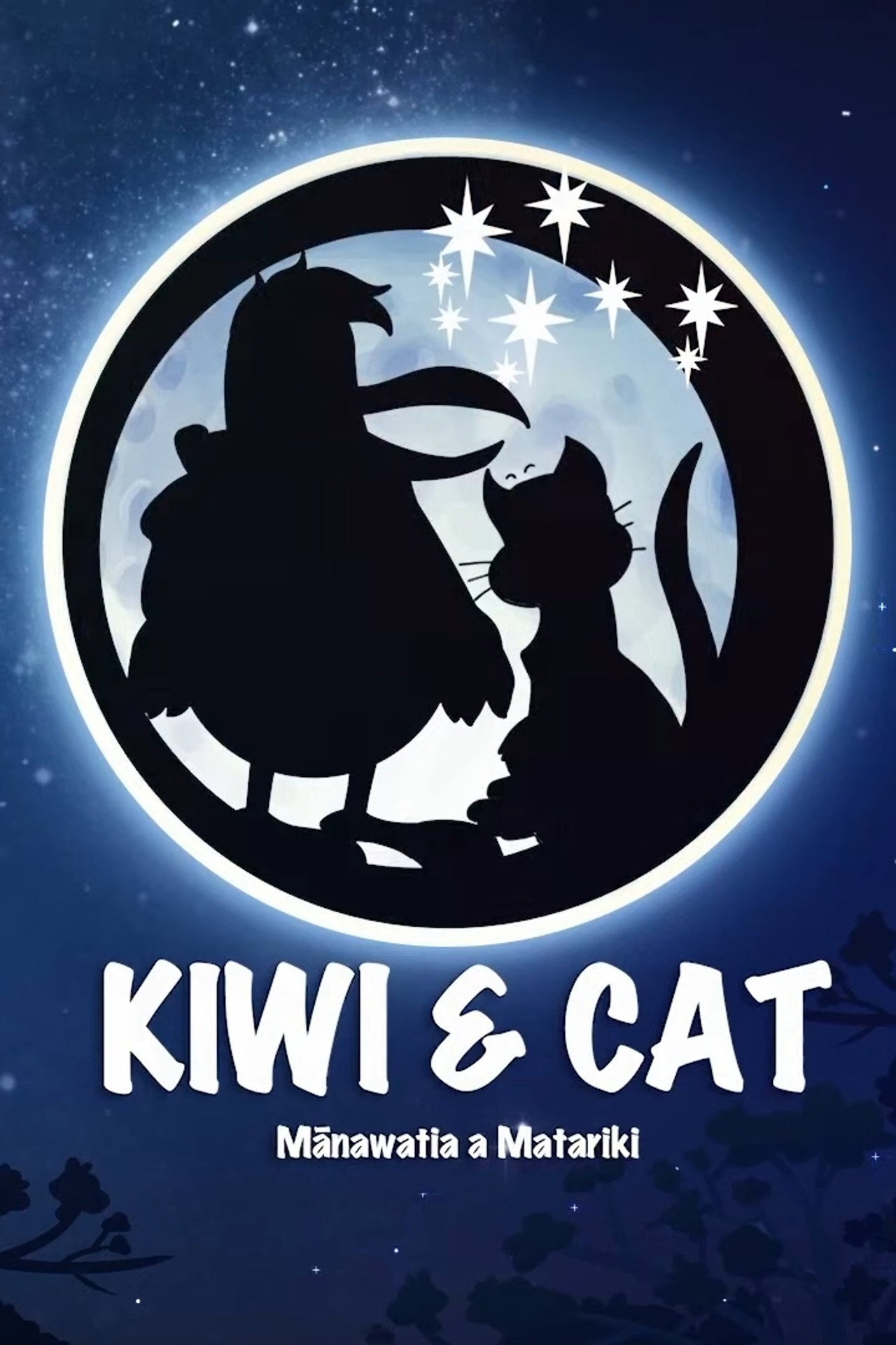 Kiwi & Cat: Mānawatia a Matariki affisch