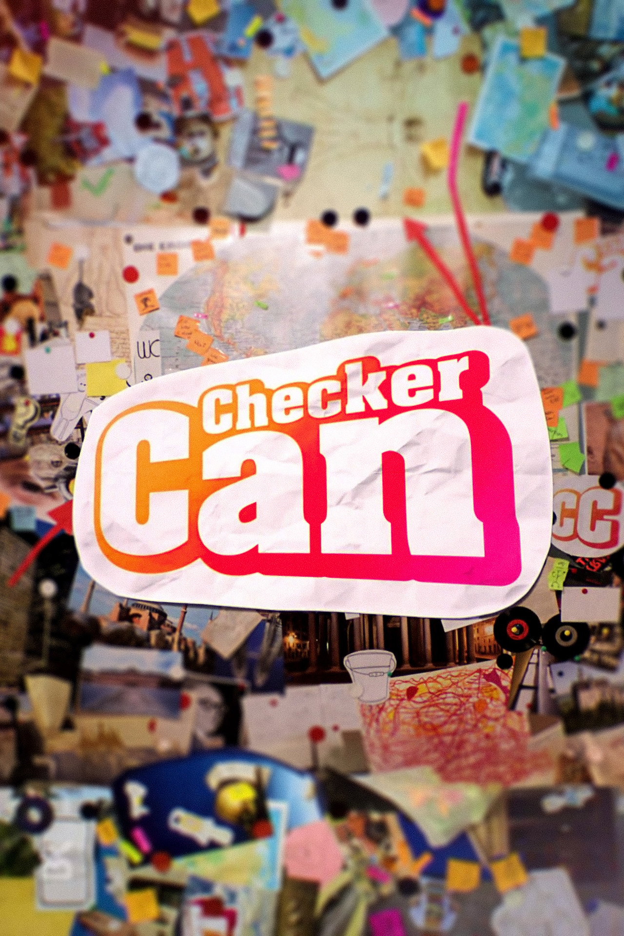 Checker Can affisch