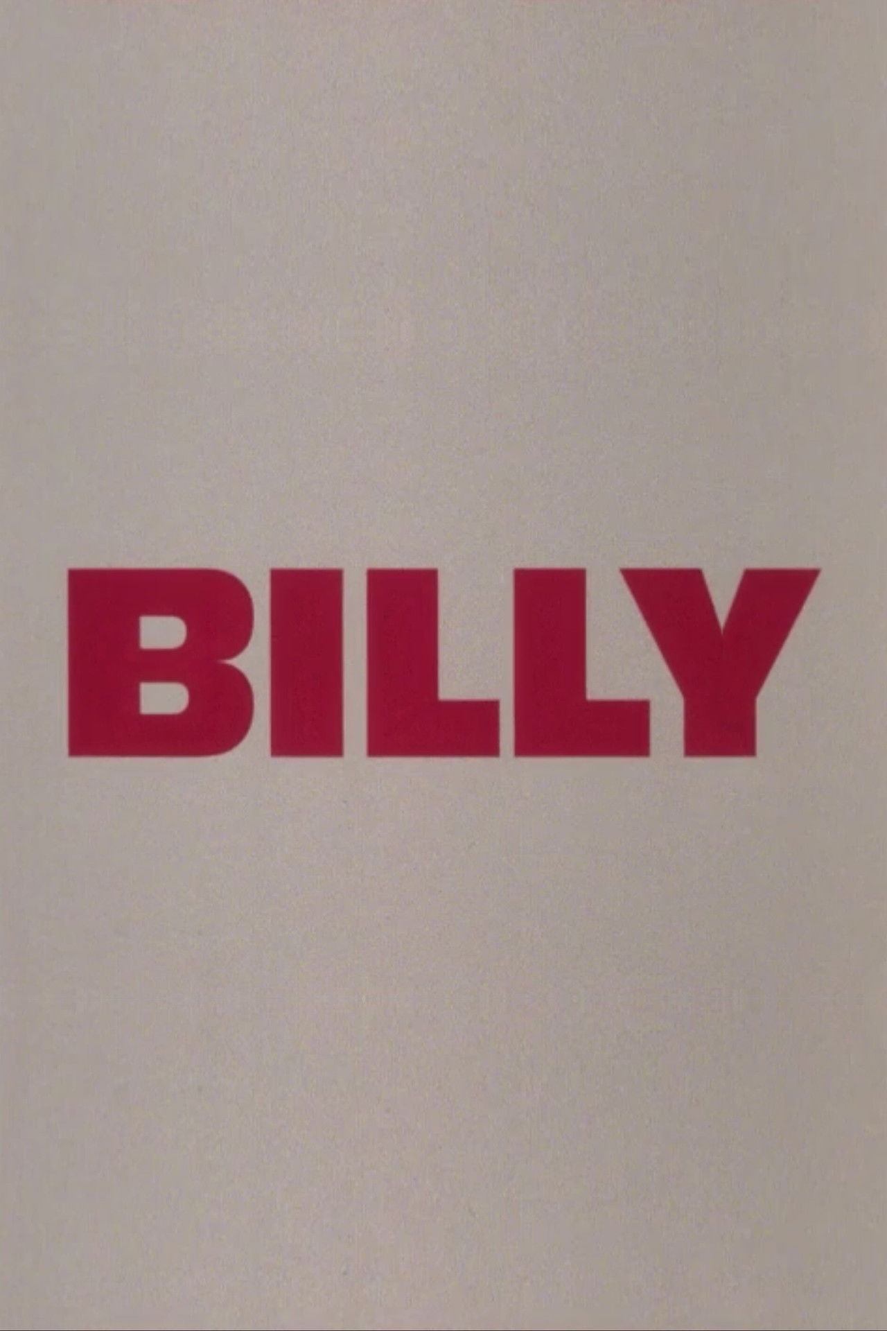Billy Backdrop