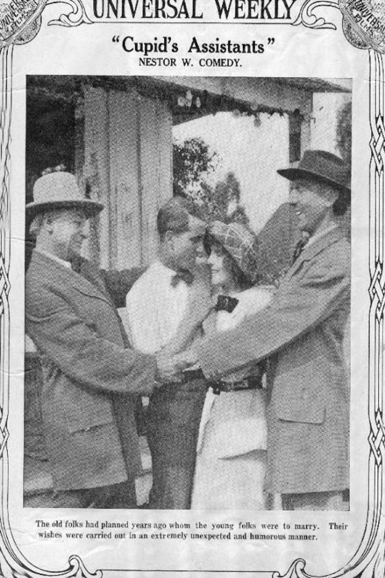 Cupid's Assistants Backdrop