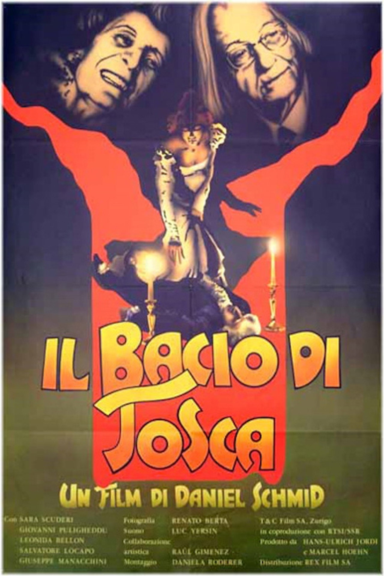 Il bacio di Tosca filmaffisch