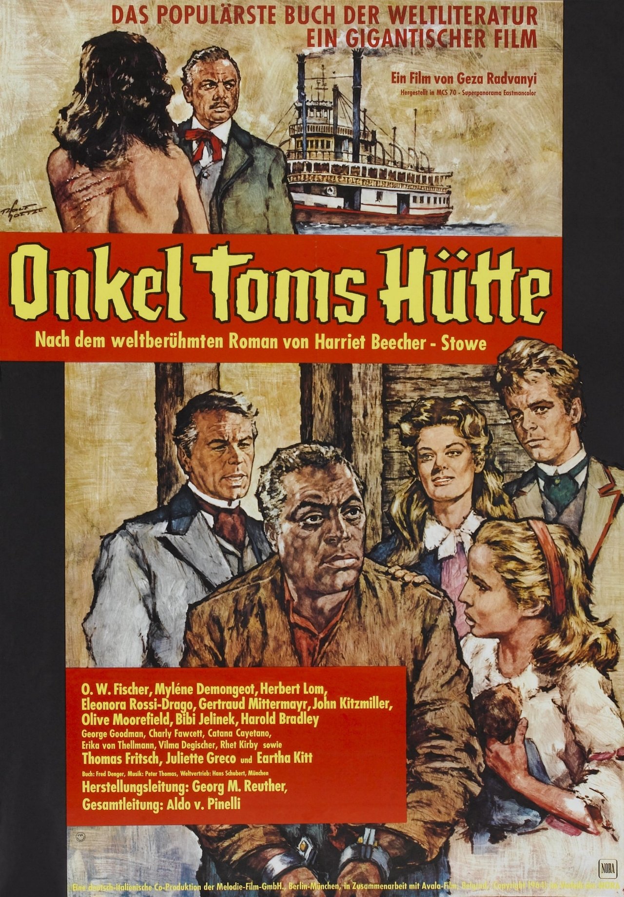 مشاهدة فيلم Uncle Tom's Cabin مترجم بدون اعلانات - بوستر