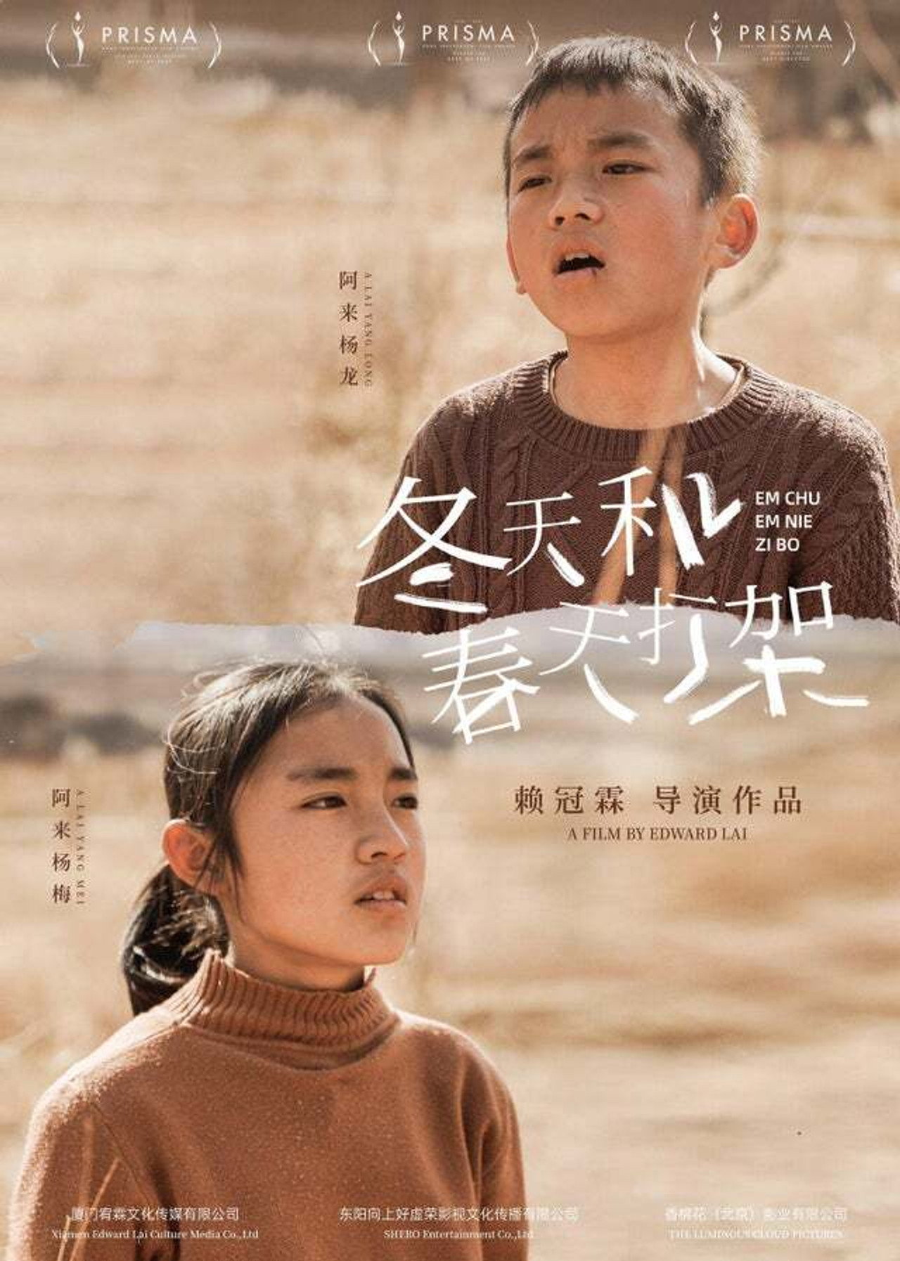 冬天和春天打架 filmaffisch