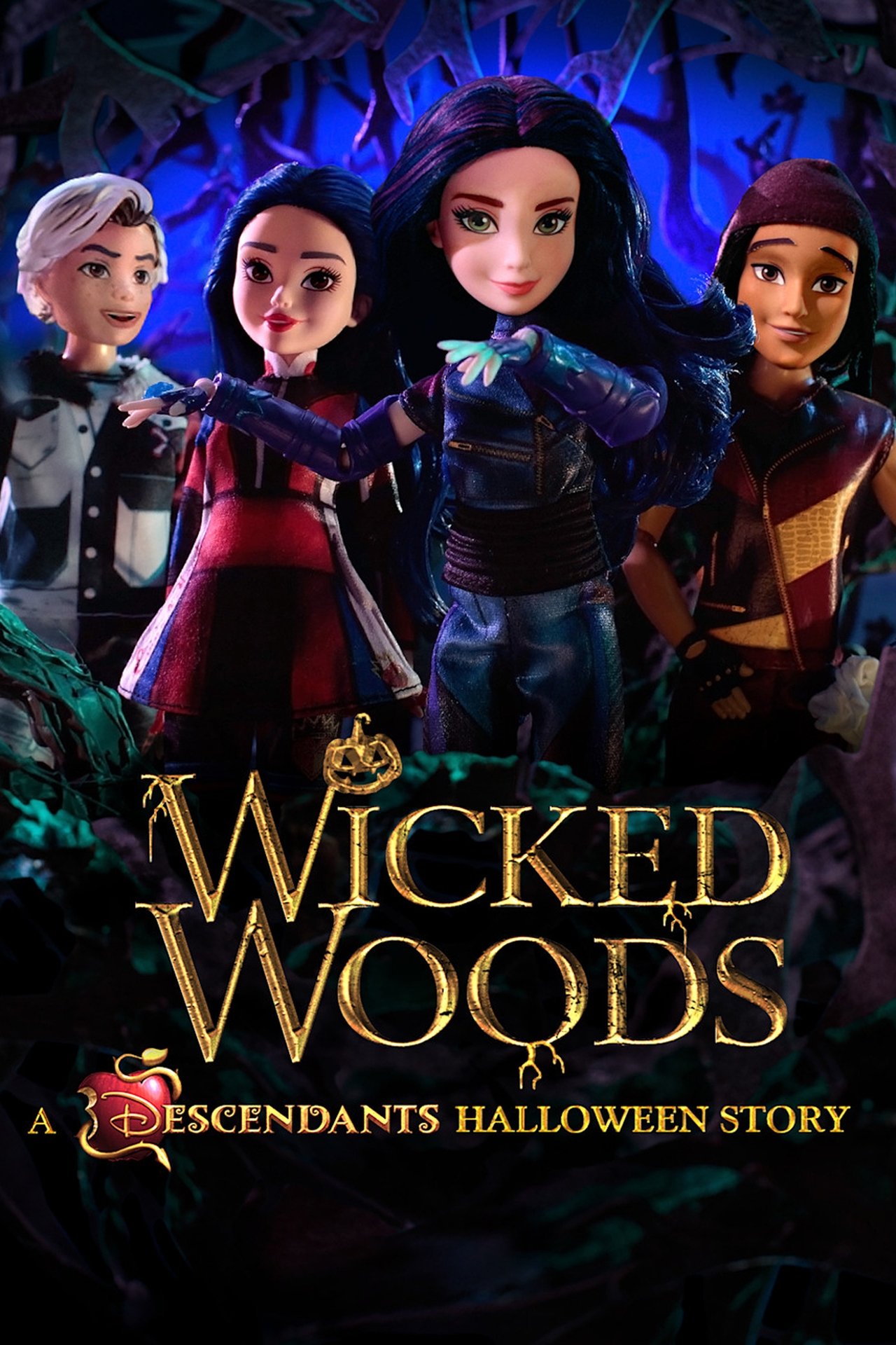 مشاهدة فيلم Wicked Woods: A Descendants Halloween Story مترجم بدون اعلانات - بوستر