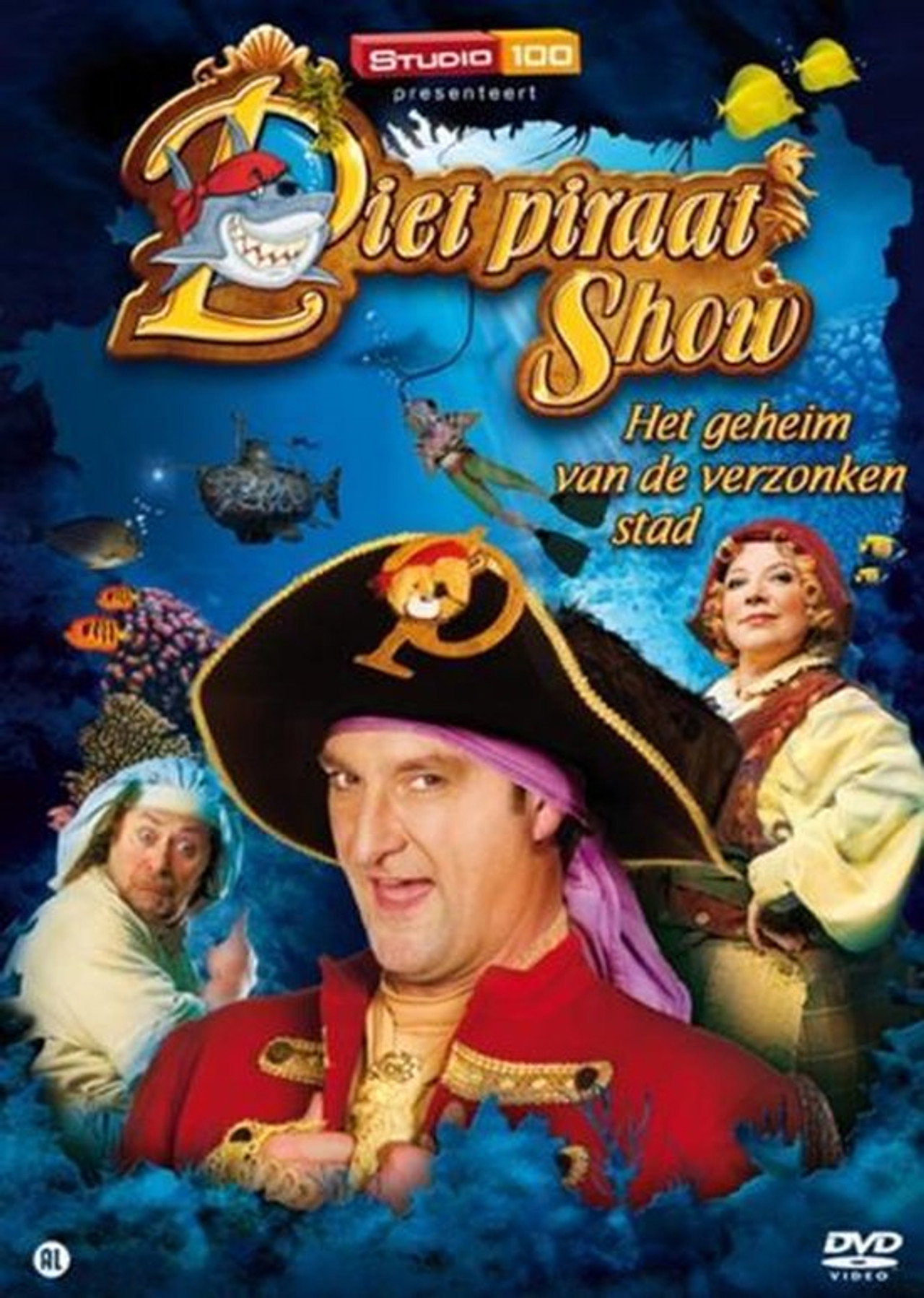 Piet Piraat - En Het Geheim Van De Verzonken Stad filmaffisch