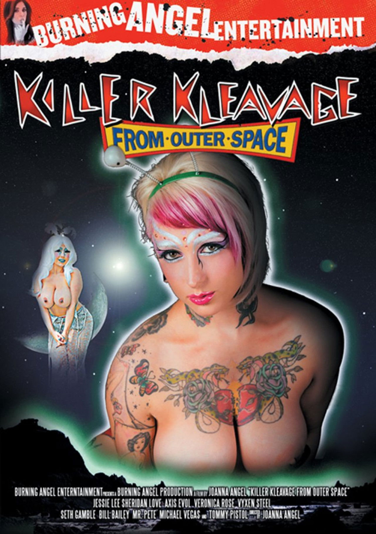 Killer Kleavage from Outer Space Backdrop