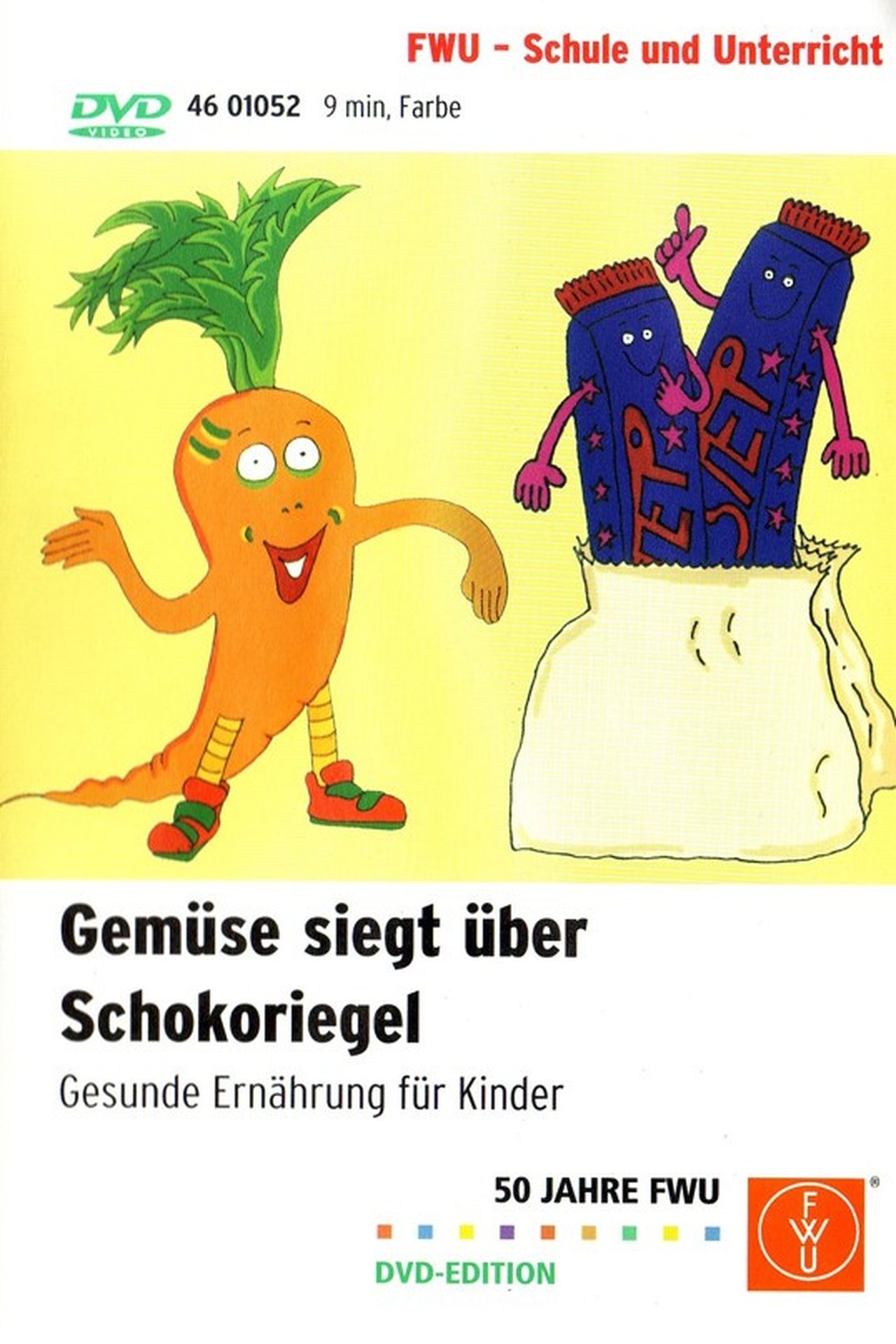 Gemüse siegt über Schokoriegel 1996