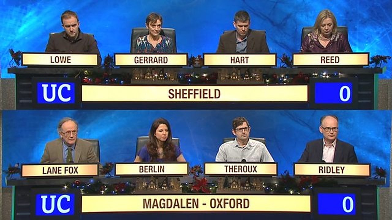 University Challenge - Season 0 Episode 72 : Christmas 2015 - The Grand Final