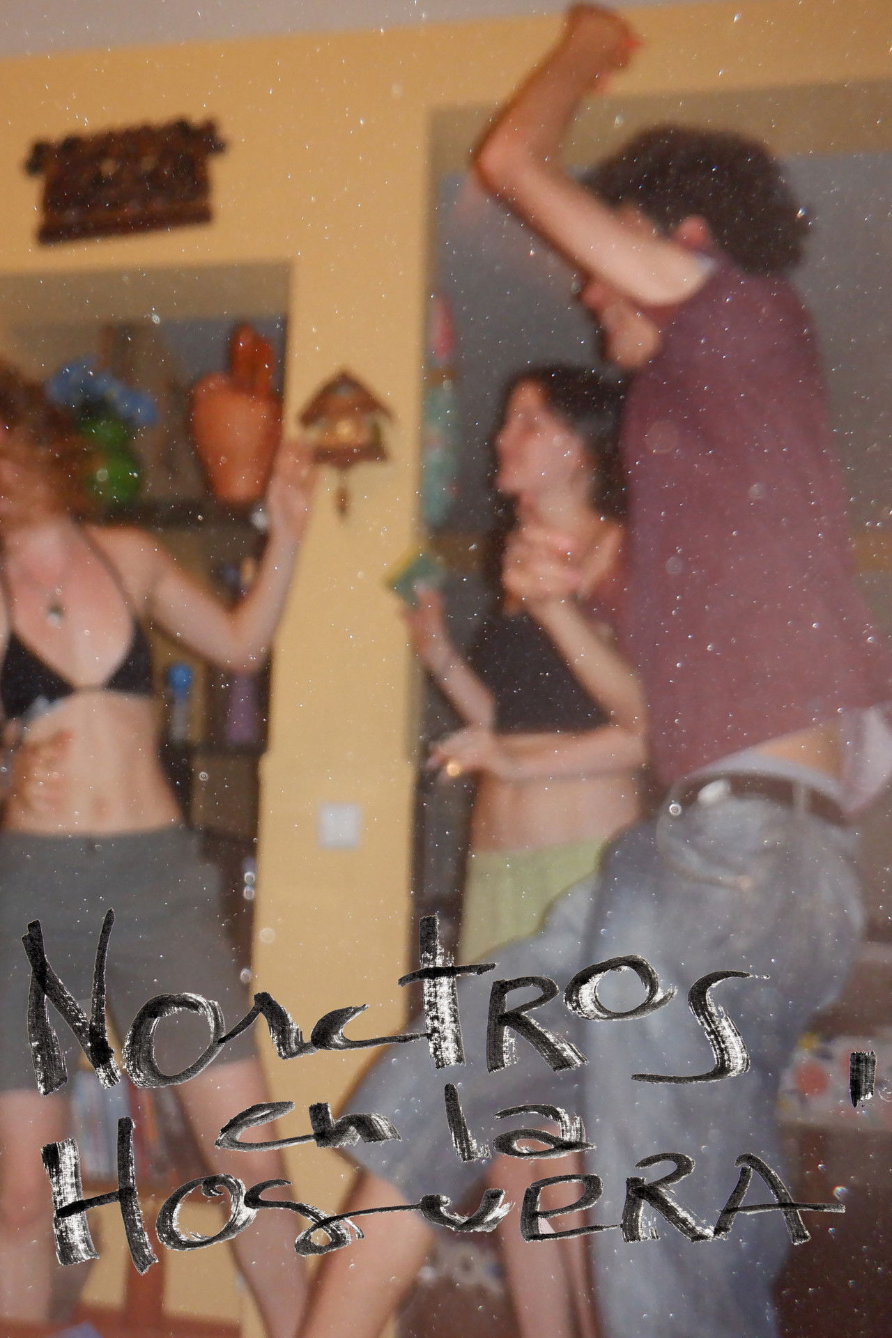 Nosotros en la hoguera Backdrop